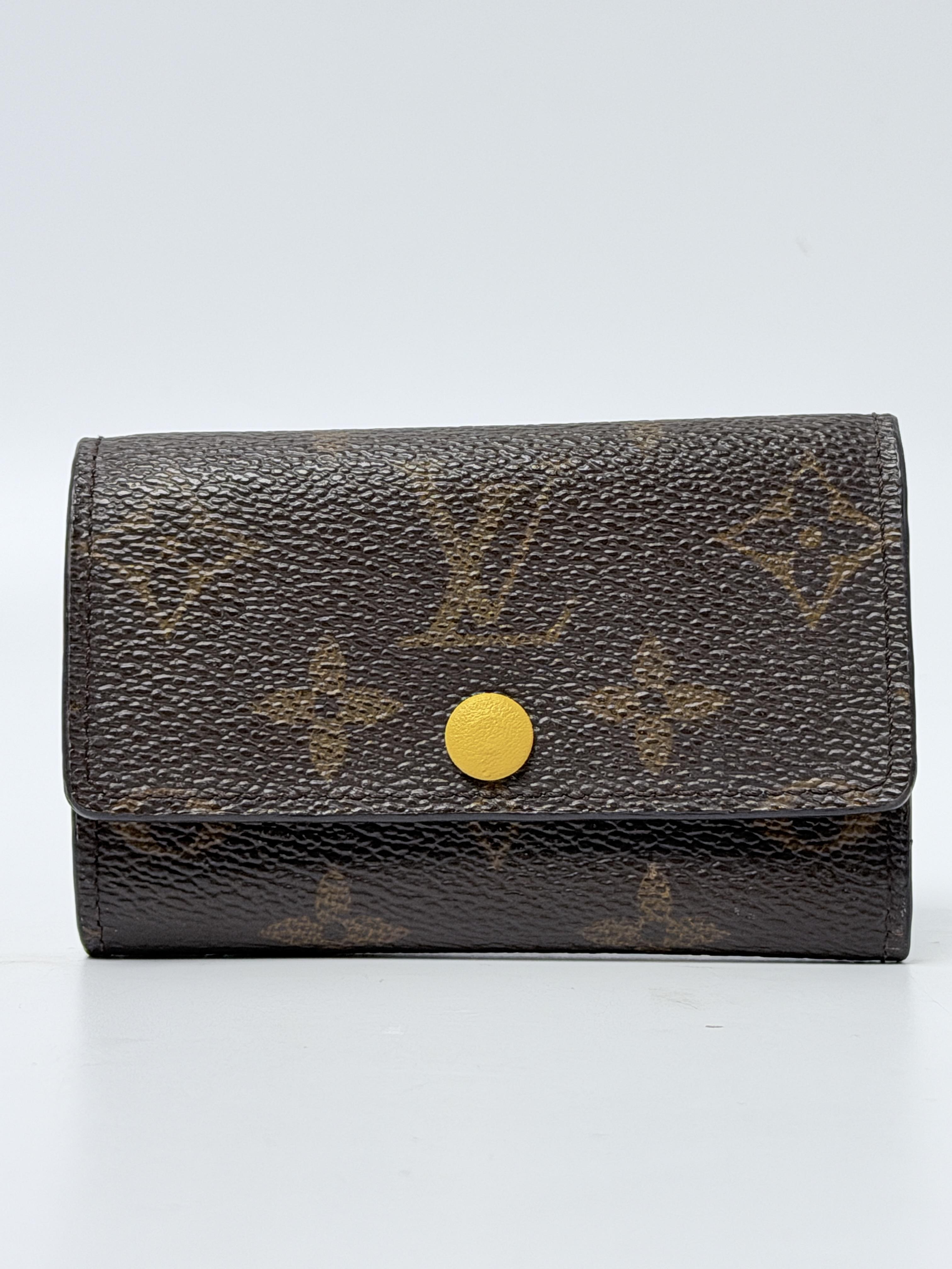 Monogram Multicles 6 Key Holder Armagnac Mimosa Yellow JD1667LV