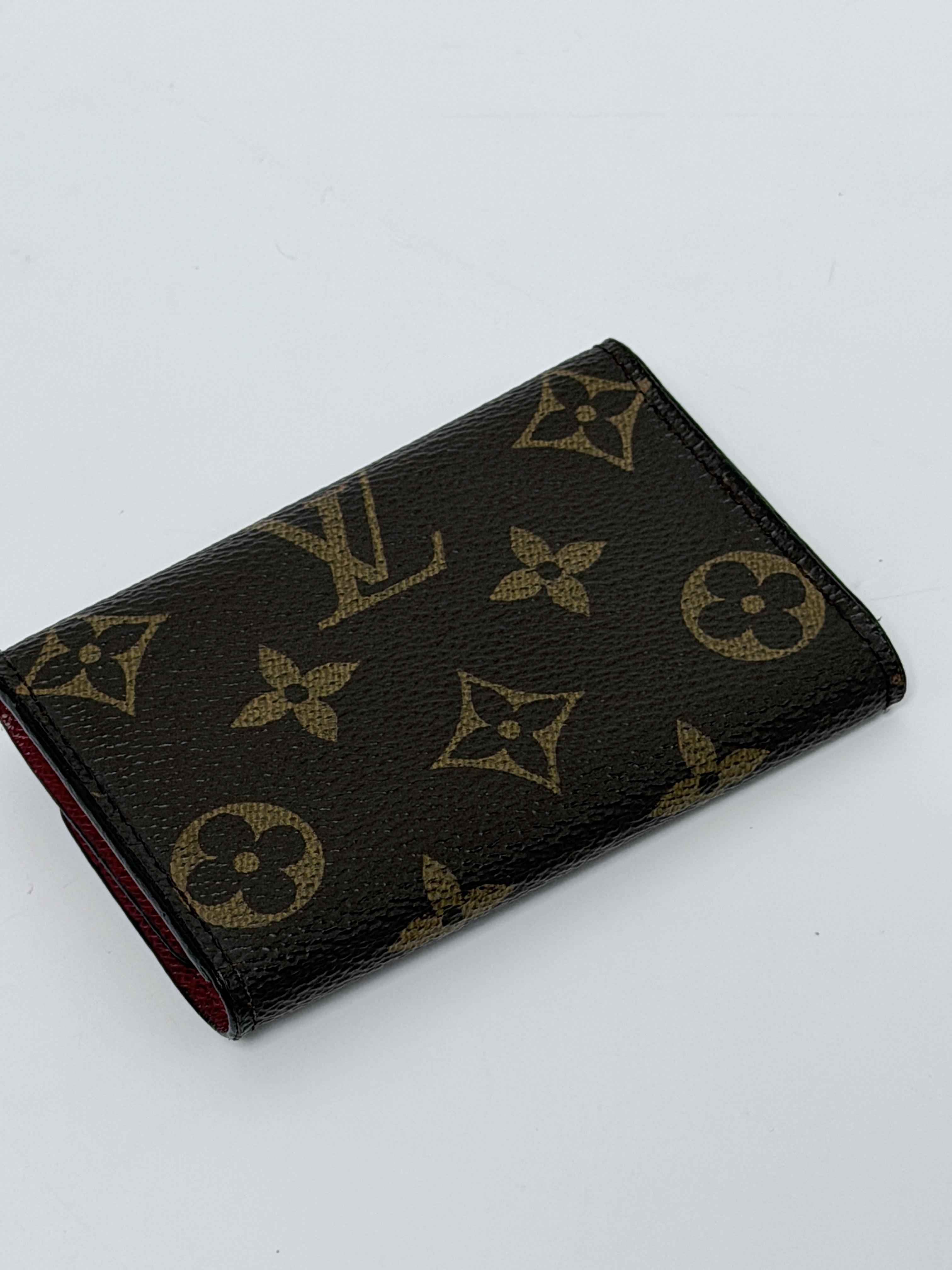 Pre-owned Louis Vuitton canvas Small Leather Goods Monogram 6 Key Multicles Holder JE603LV