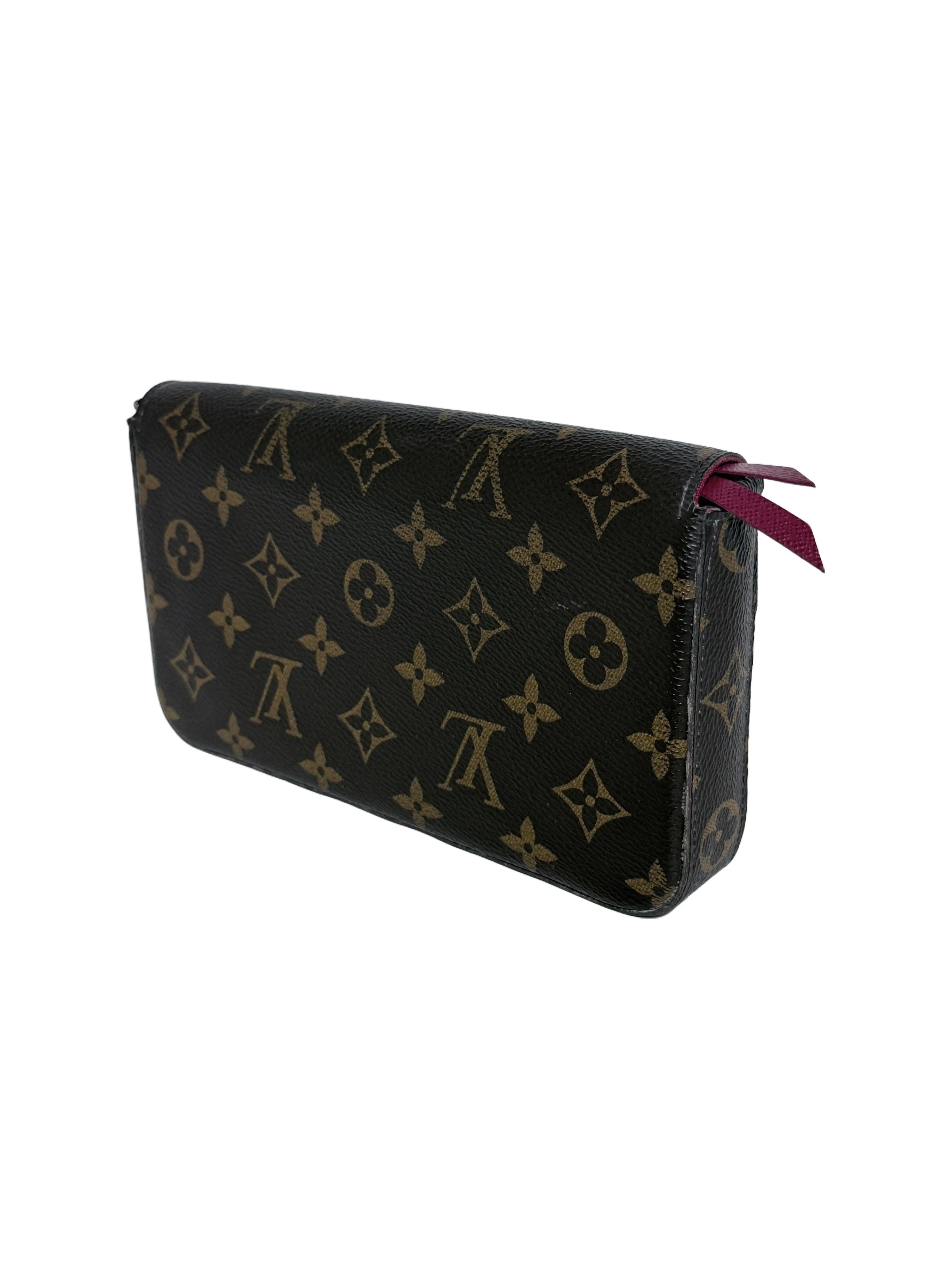 Pre-owned Louis Vuitton Canvas Clutches & Wristlets Authentic Monogram Félicie Pochette with Inserts Pochette Crossbody Shoulder Bag JXLV3IN1