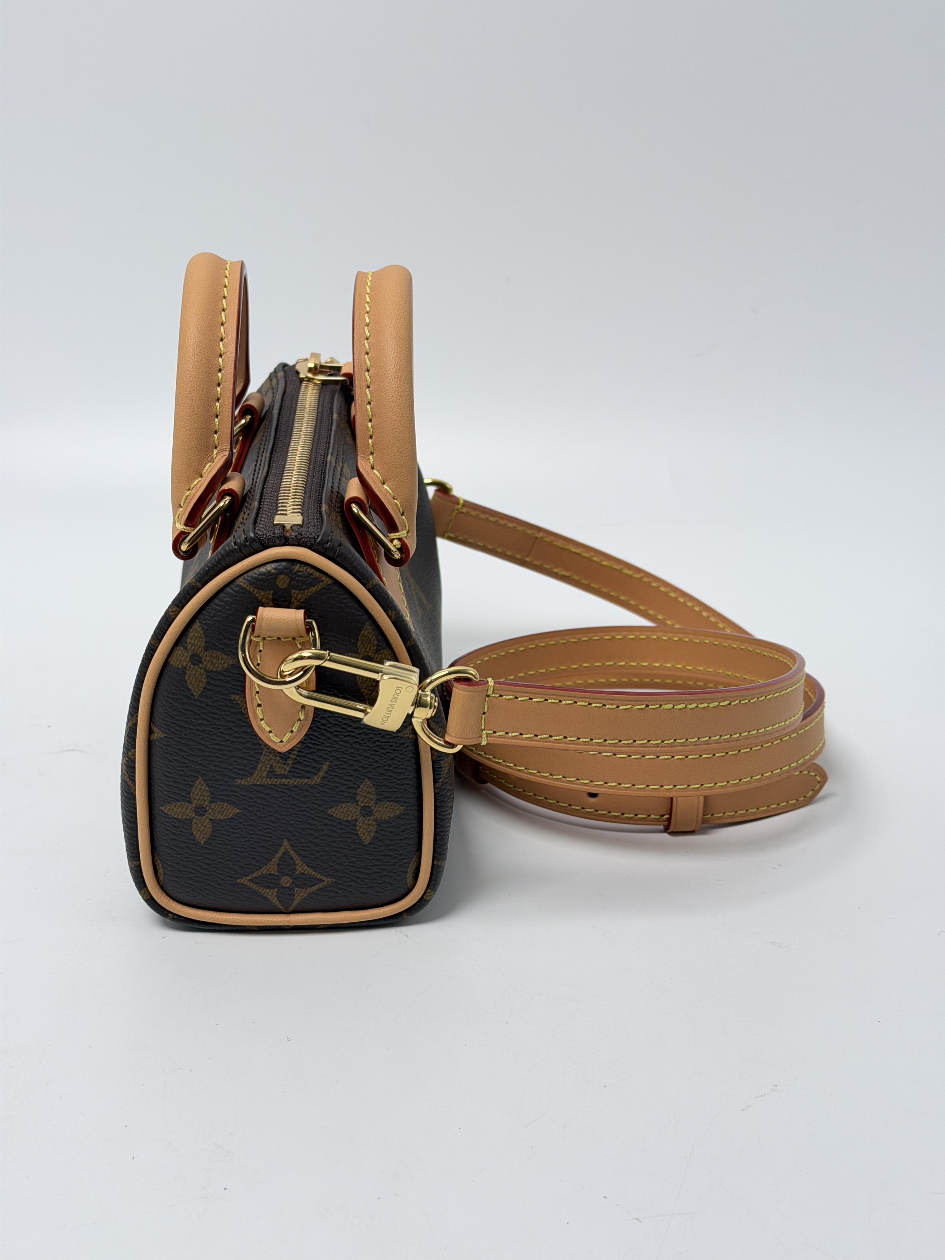 Monogram Nano Speedy Crossbody Bag JX343LV