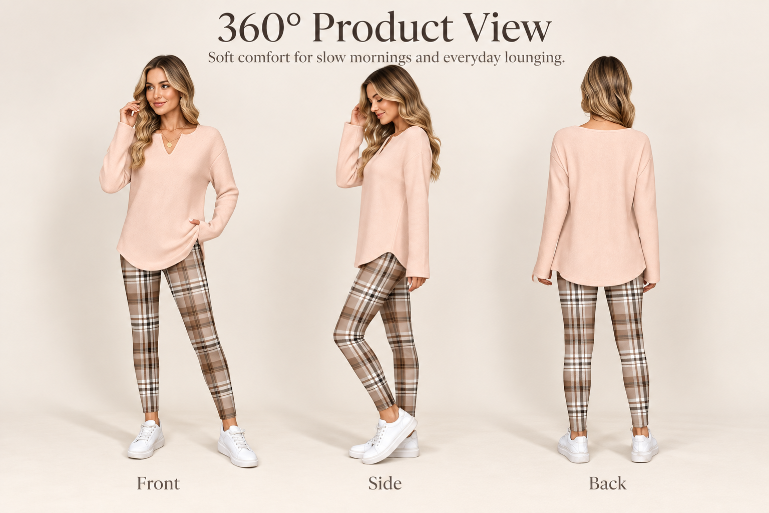 One set many ways: relaxed, layered and easygoing styling looks
