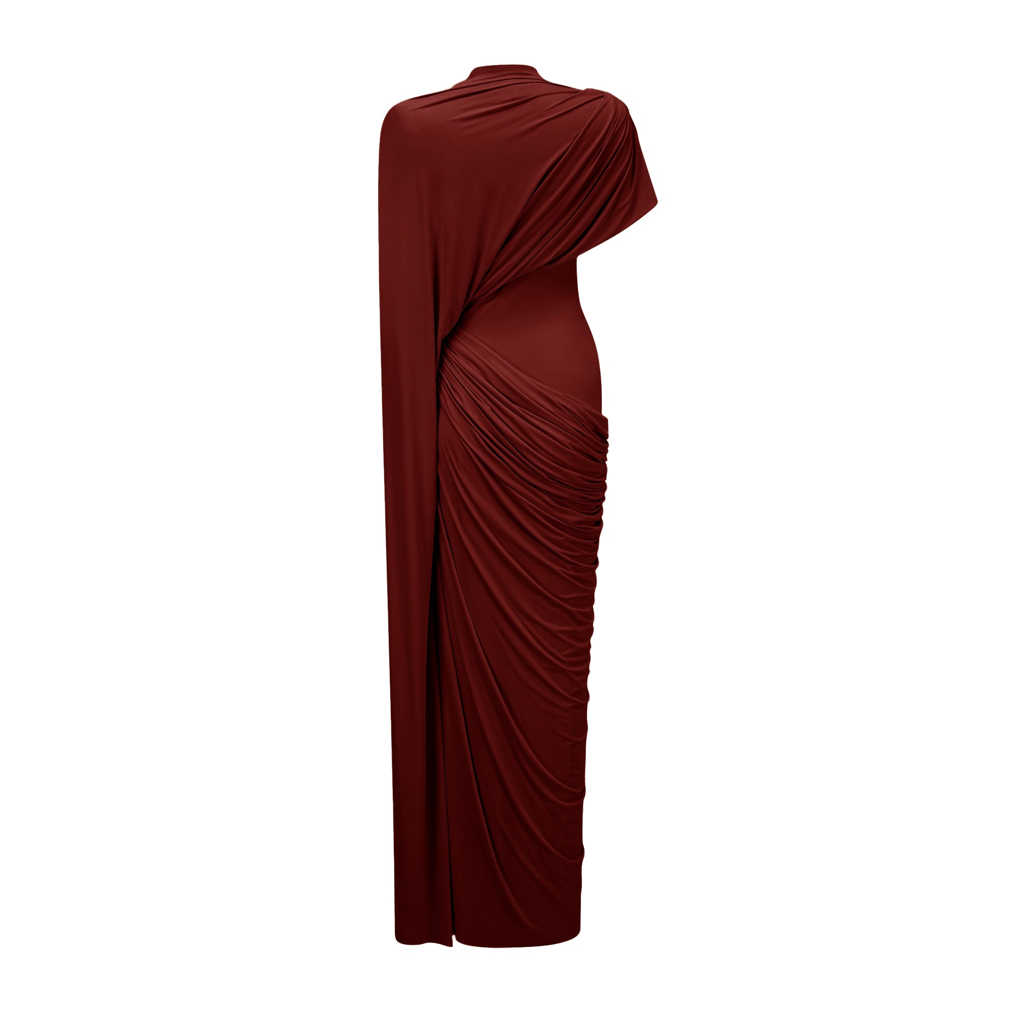 Asymmetrical Draped Cape & Dress