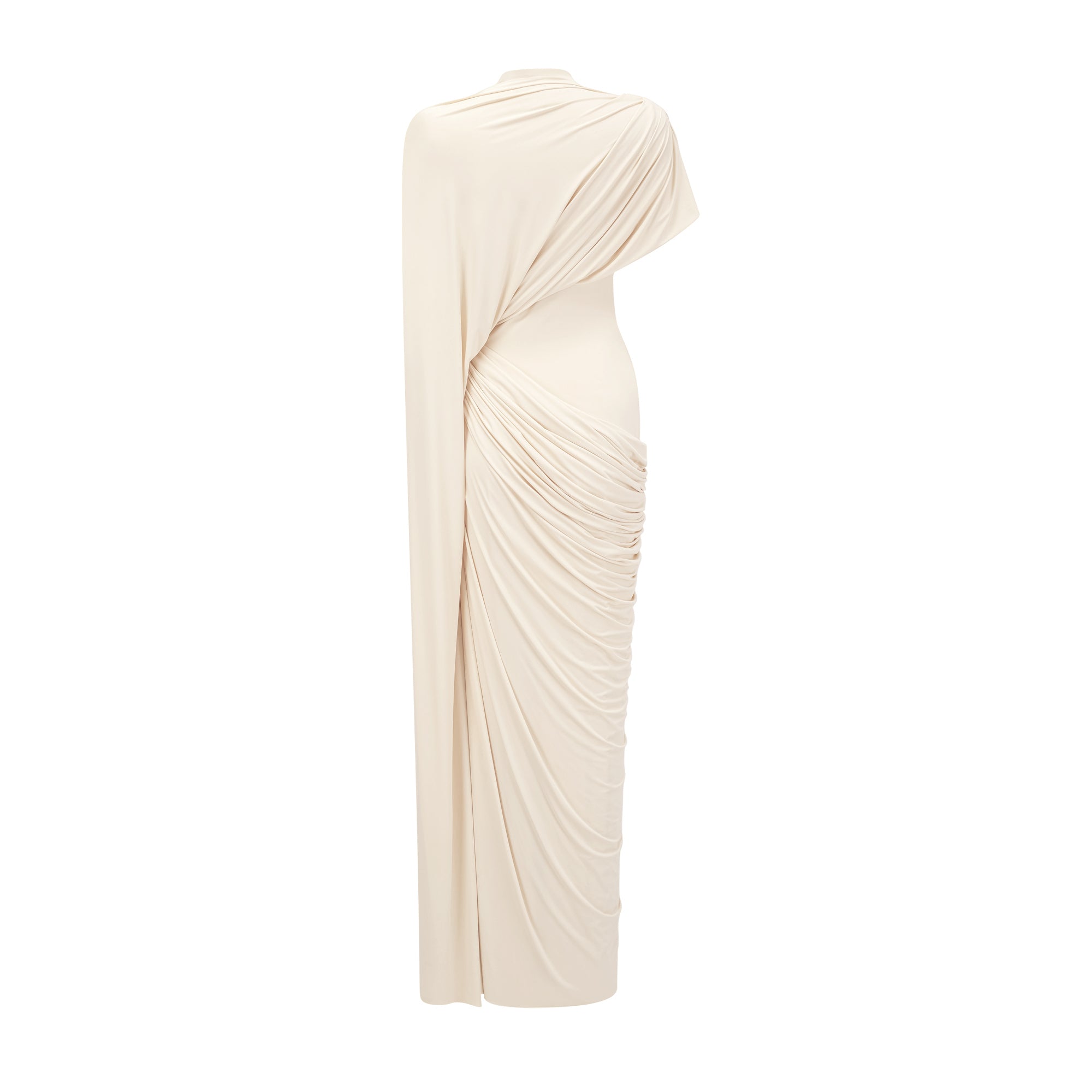 Asymmetrical Draped Cape & Dress