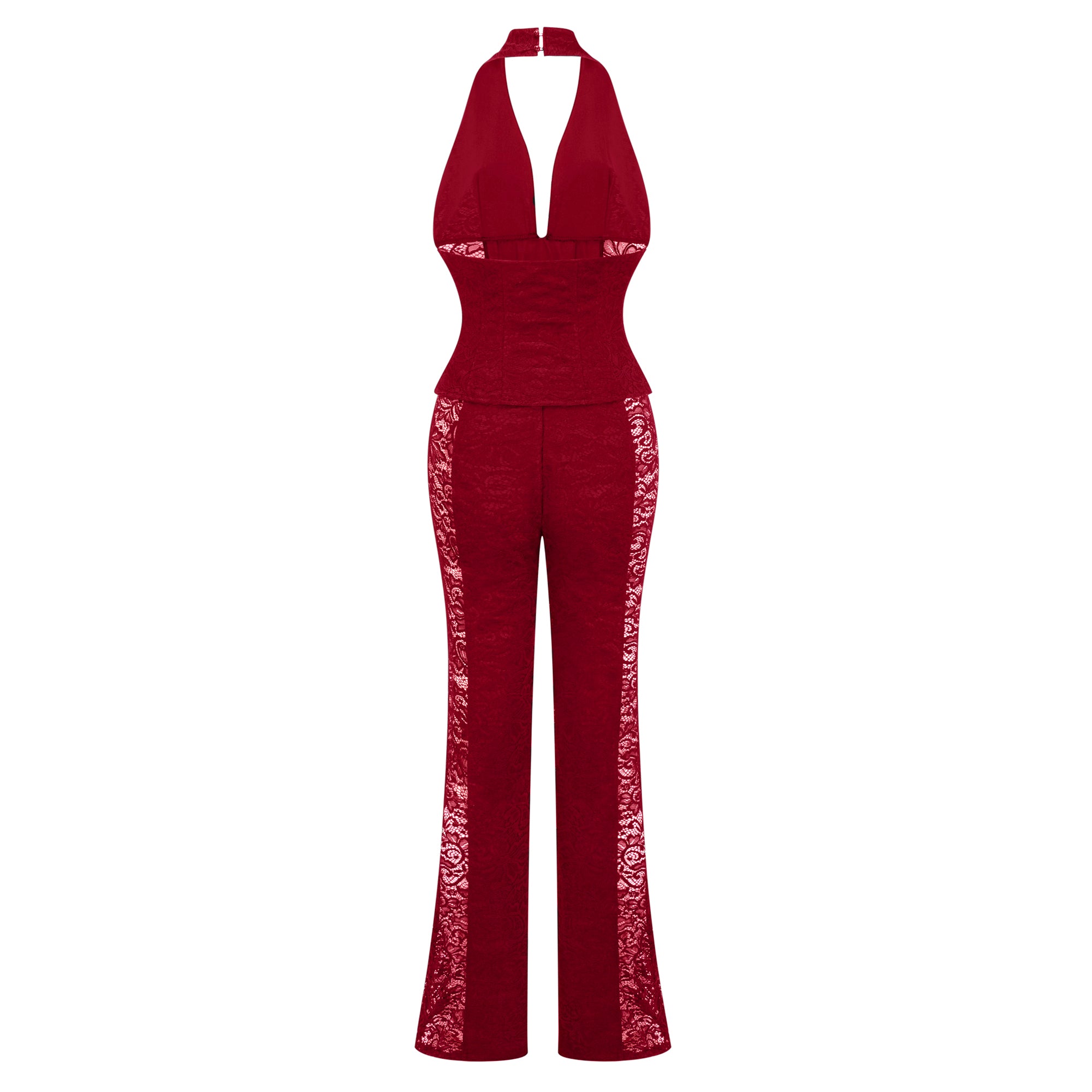 Rosalind Lace Corset Jumpsuit
