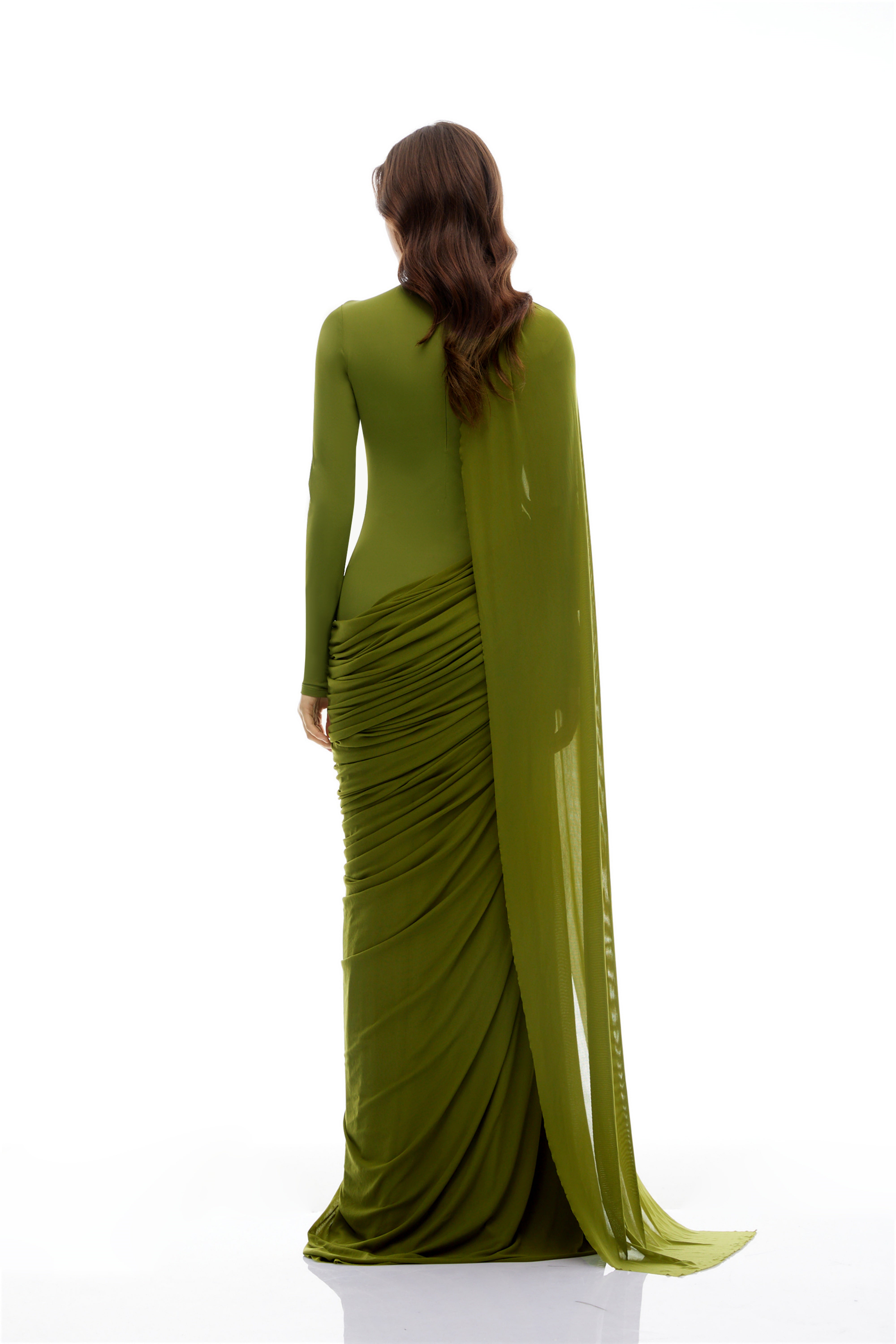 Draped Maxi Dress
