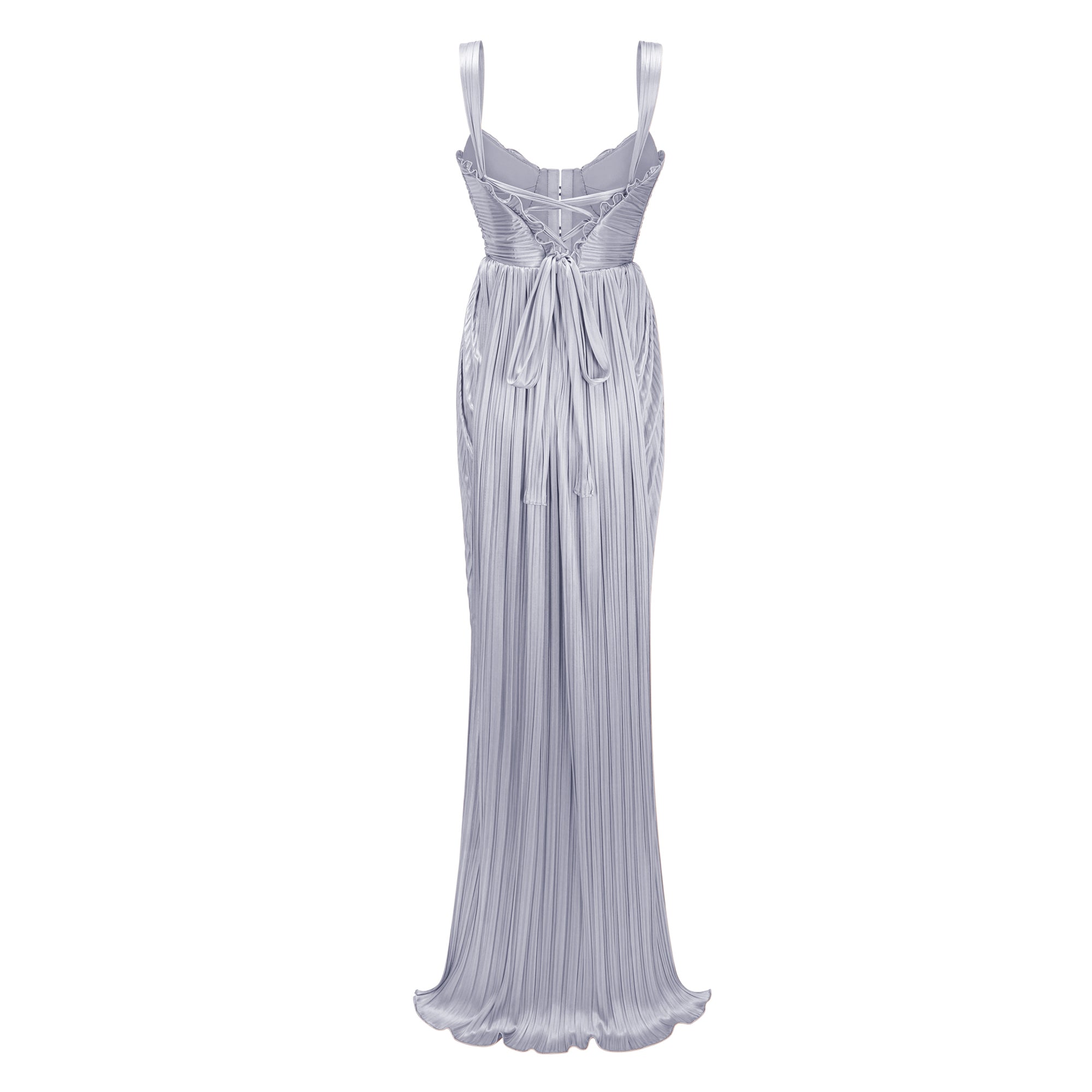 Gathered Bustier Gown