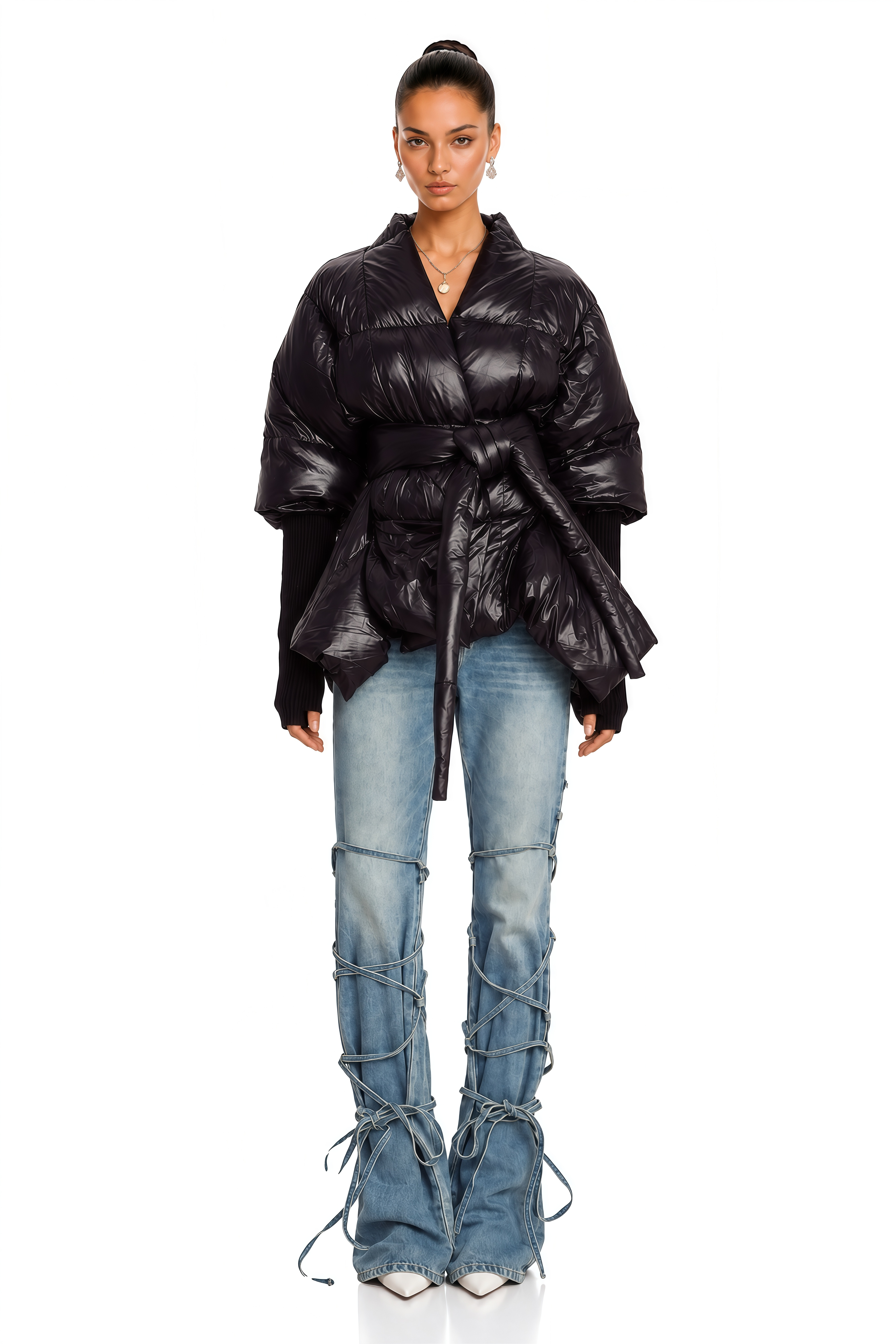 Ghislaine Batwing Duvet Jacket