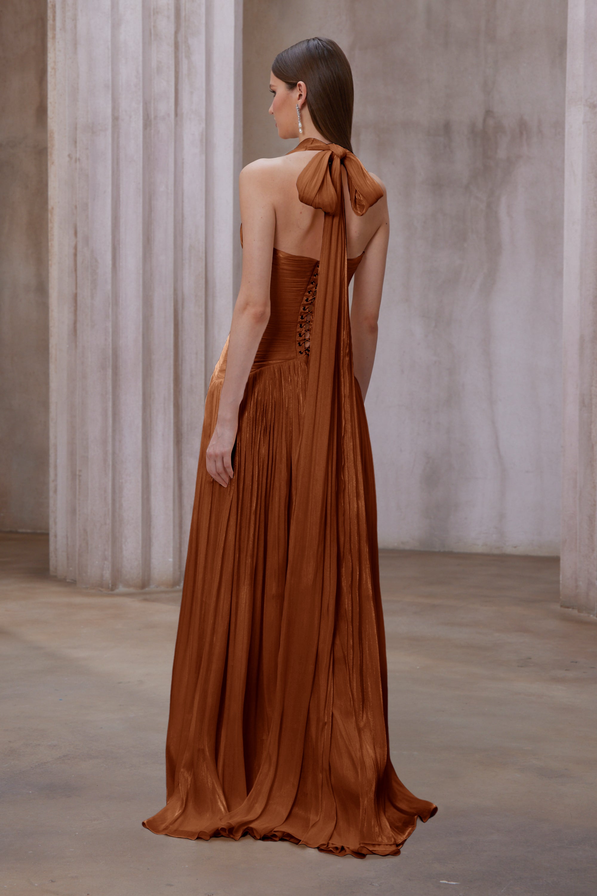 Gathered Maxi Dress