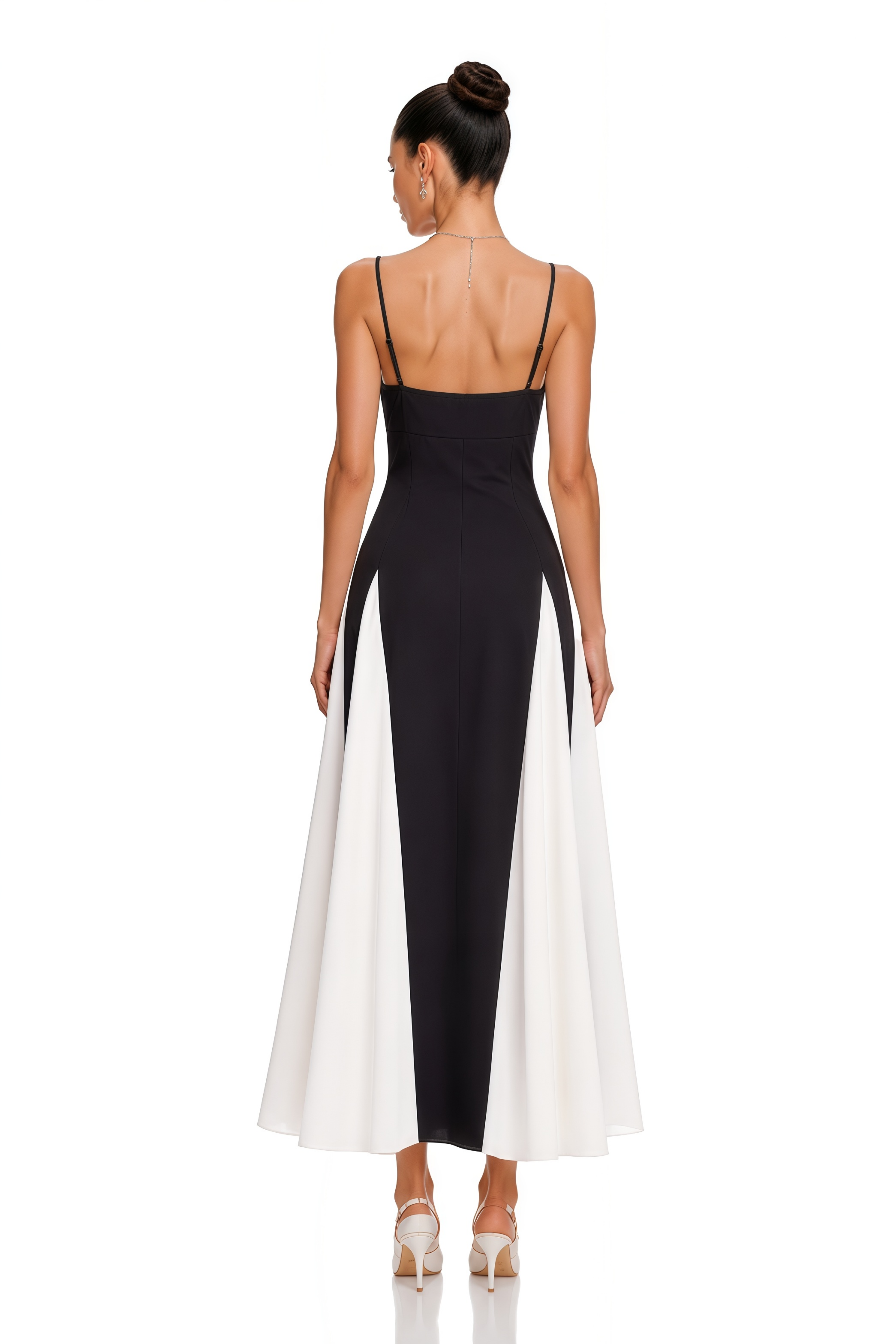 Sofie Two Tone Pleated Maxi Dress – Miss Rosier - Women's Online