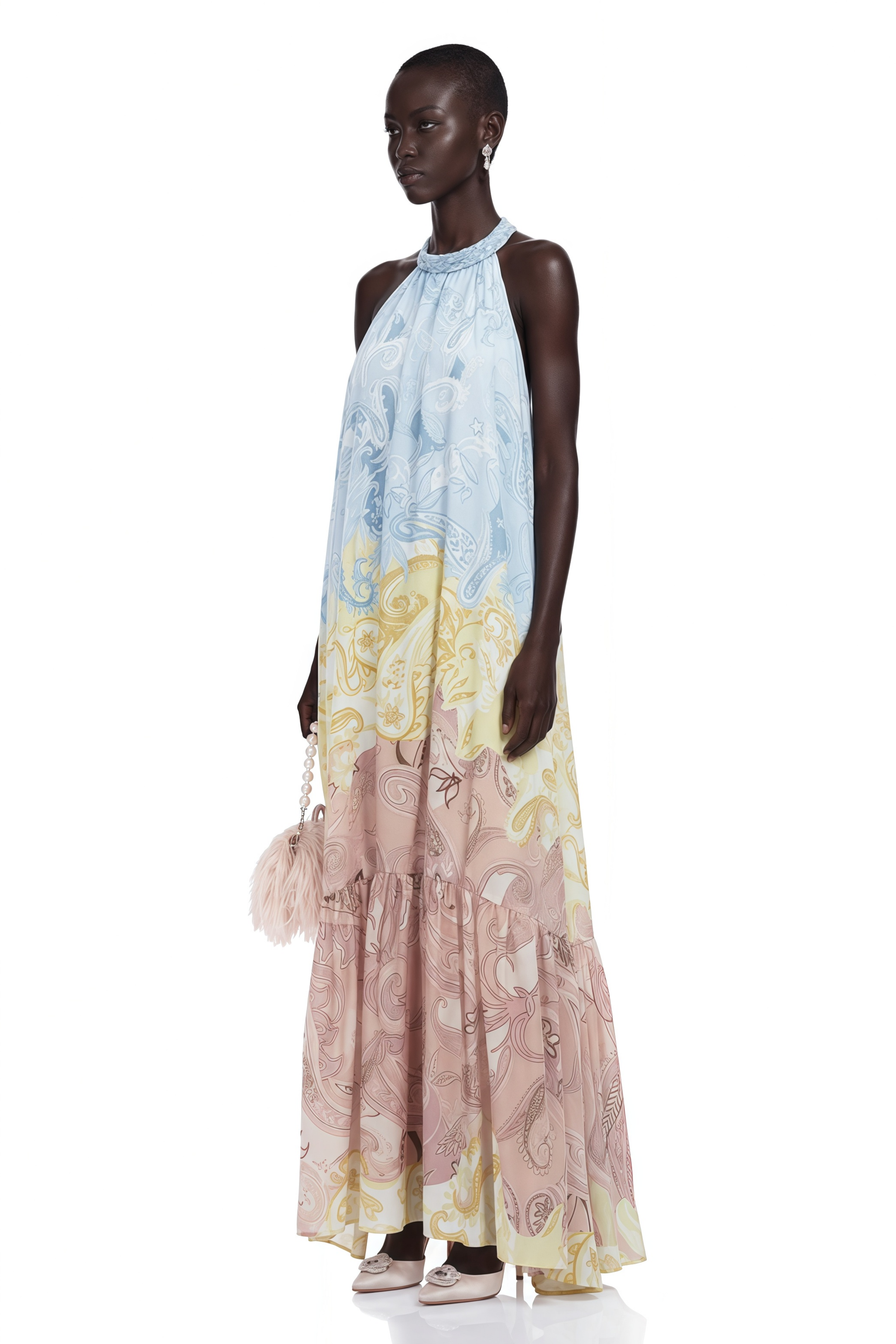 Cassidy Multicolor Floral Maxi Dress
