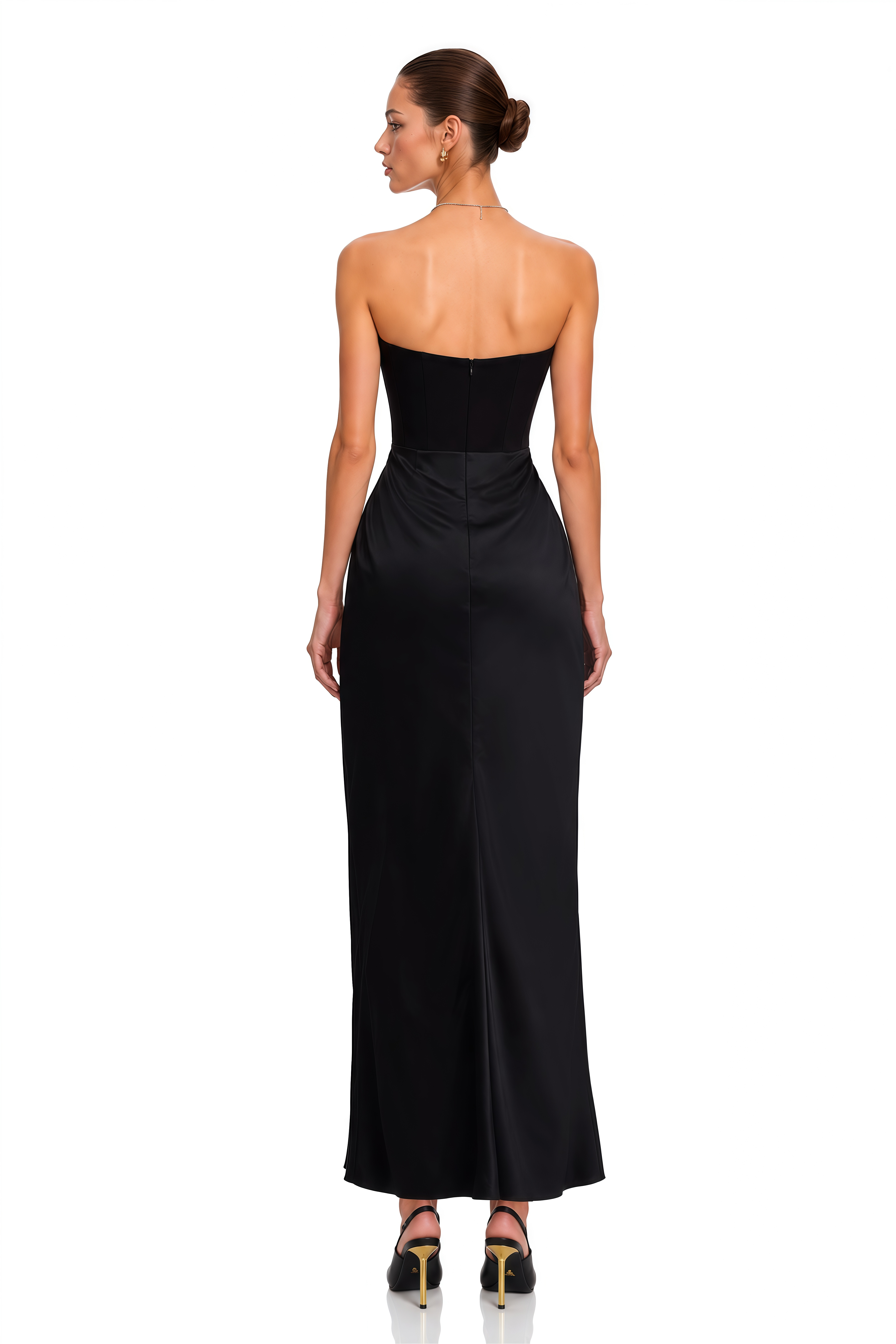 Aurore Crystal Embellished Maxi Dress