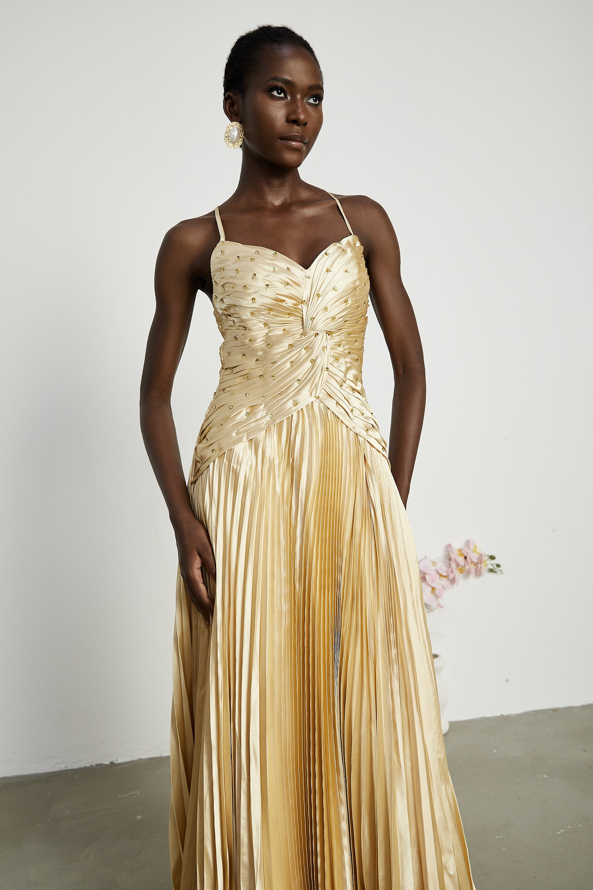 Eline pleated maxi dress – Miss Rosier - Women's Online Boutique