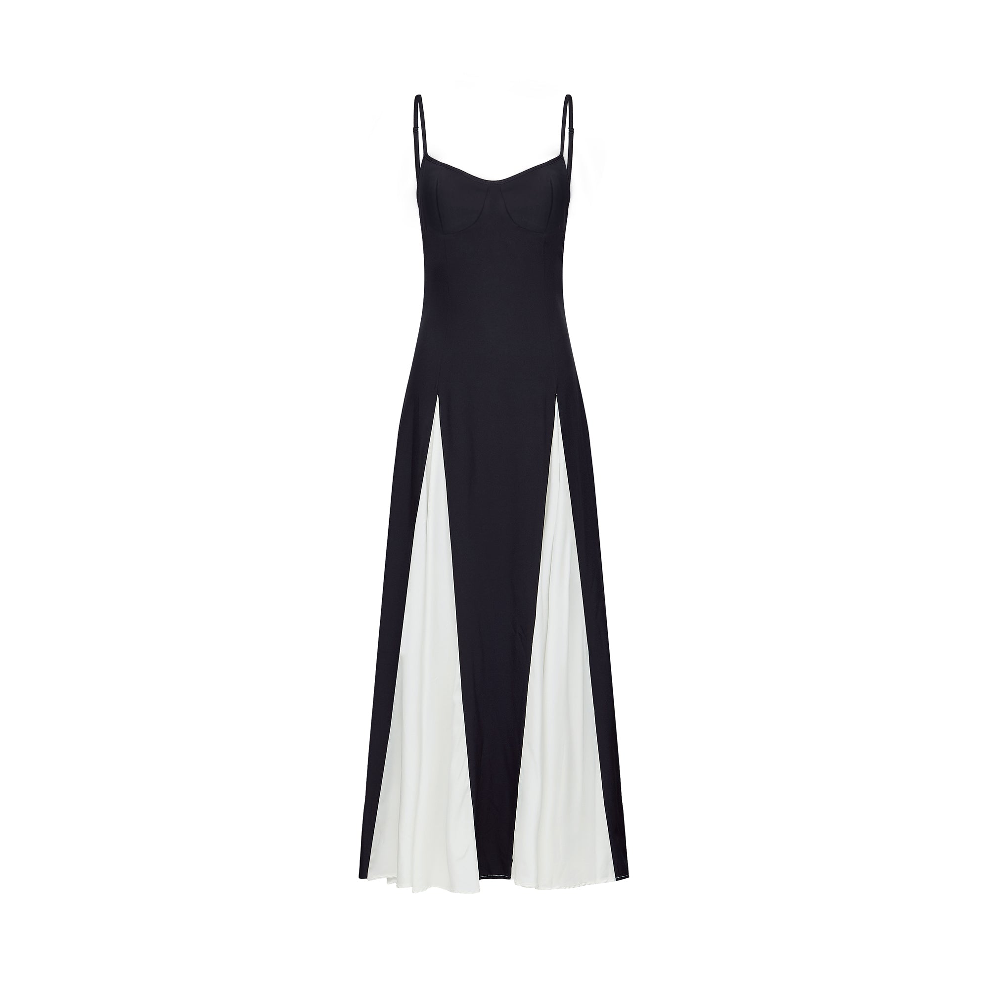 Sofie Two Tone Pleated Maxi Dress – Miss Rosier - Women's Online