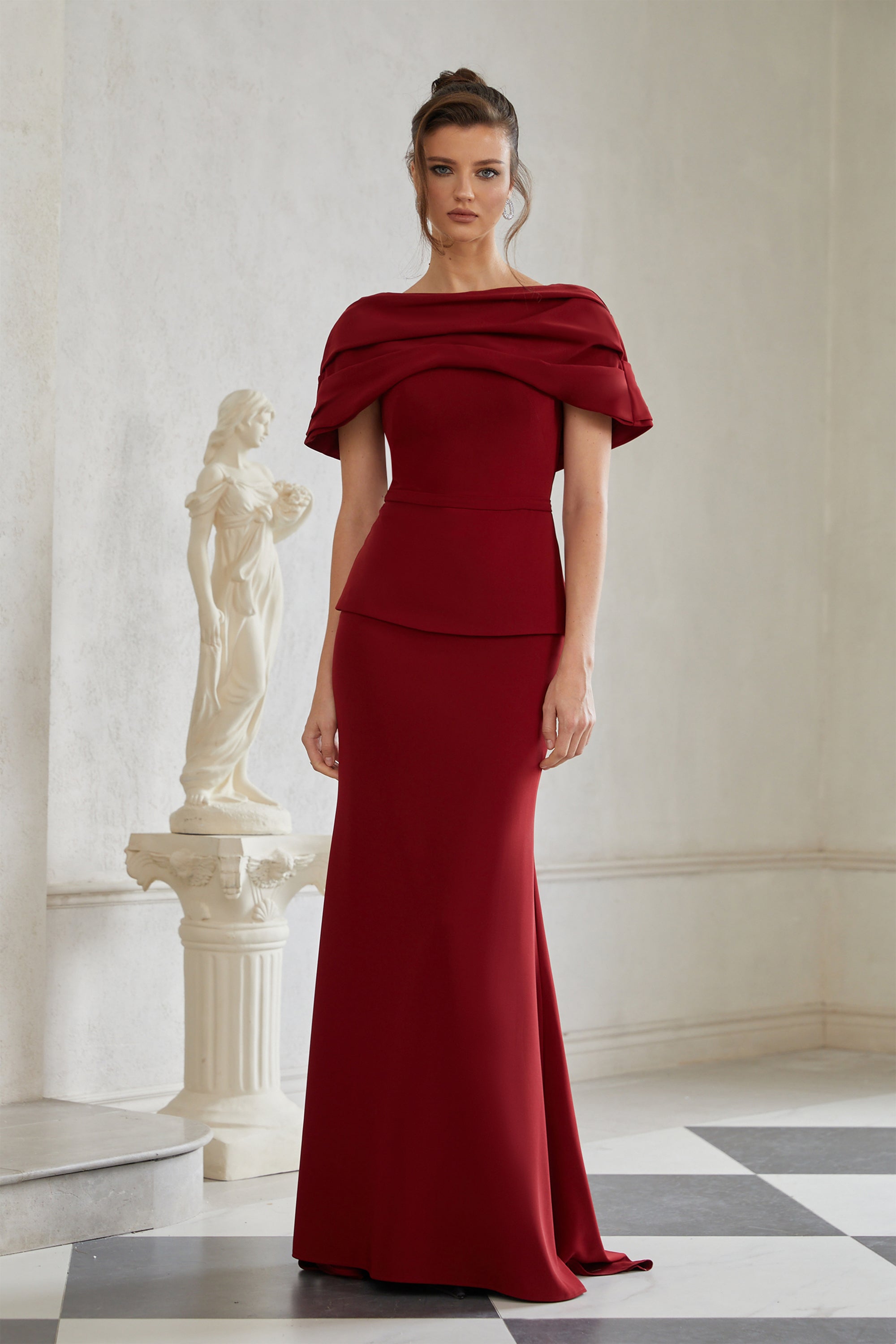 Burgundy Maxi Dress