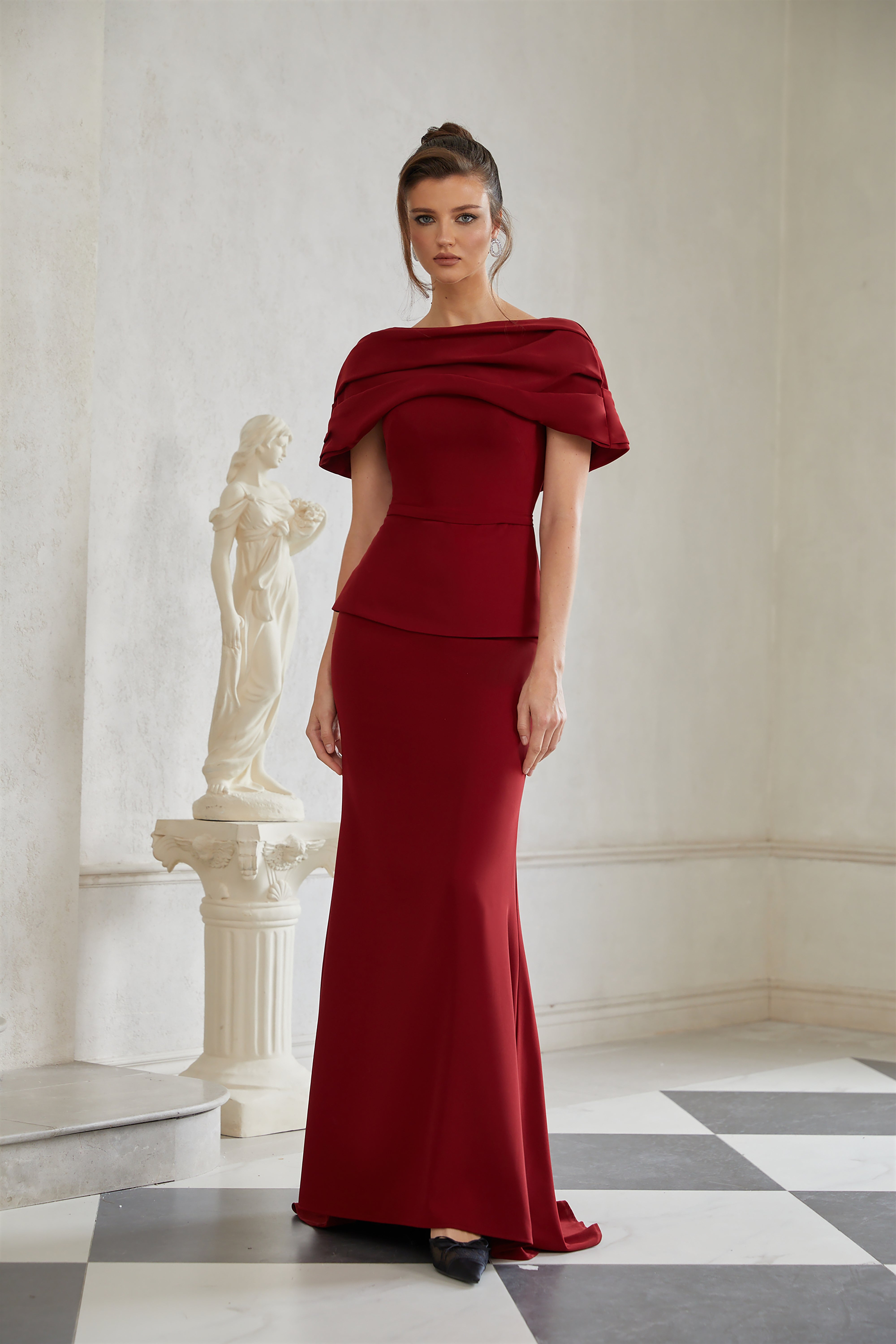 Burgundy Maxi Dress