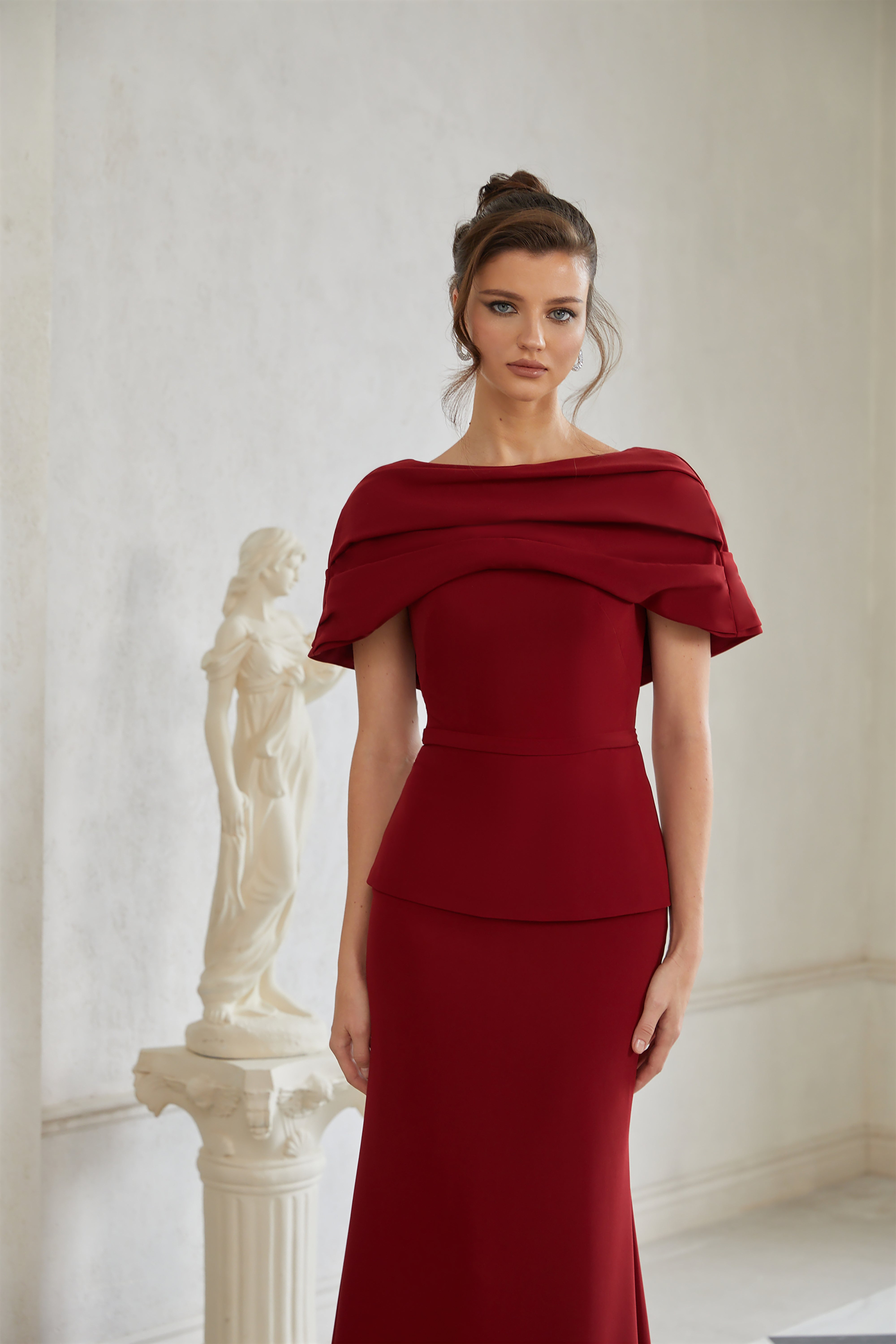 Burgundy Maxi Dress