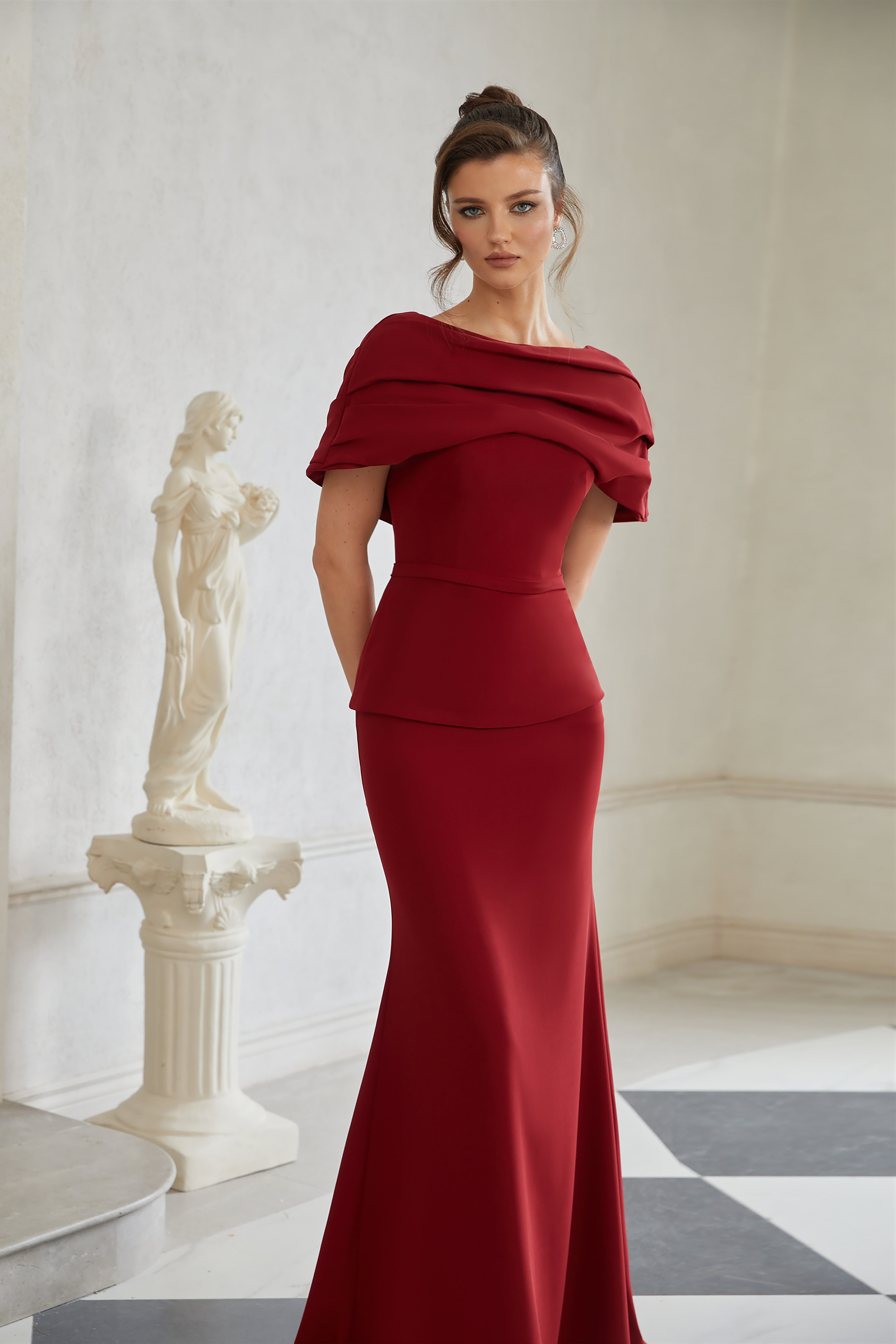 Burgundy Maxi Dress