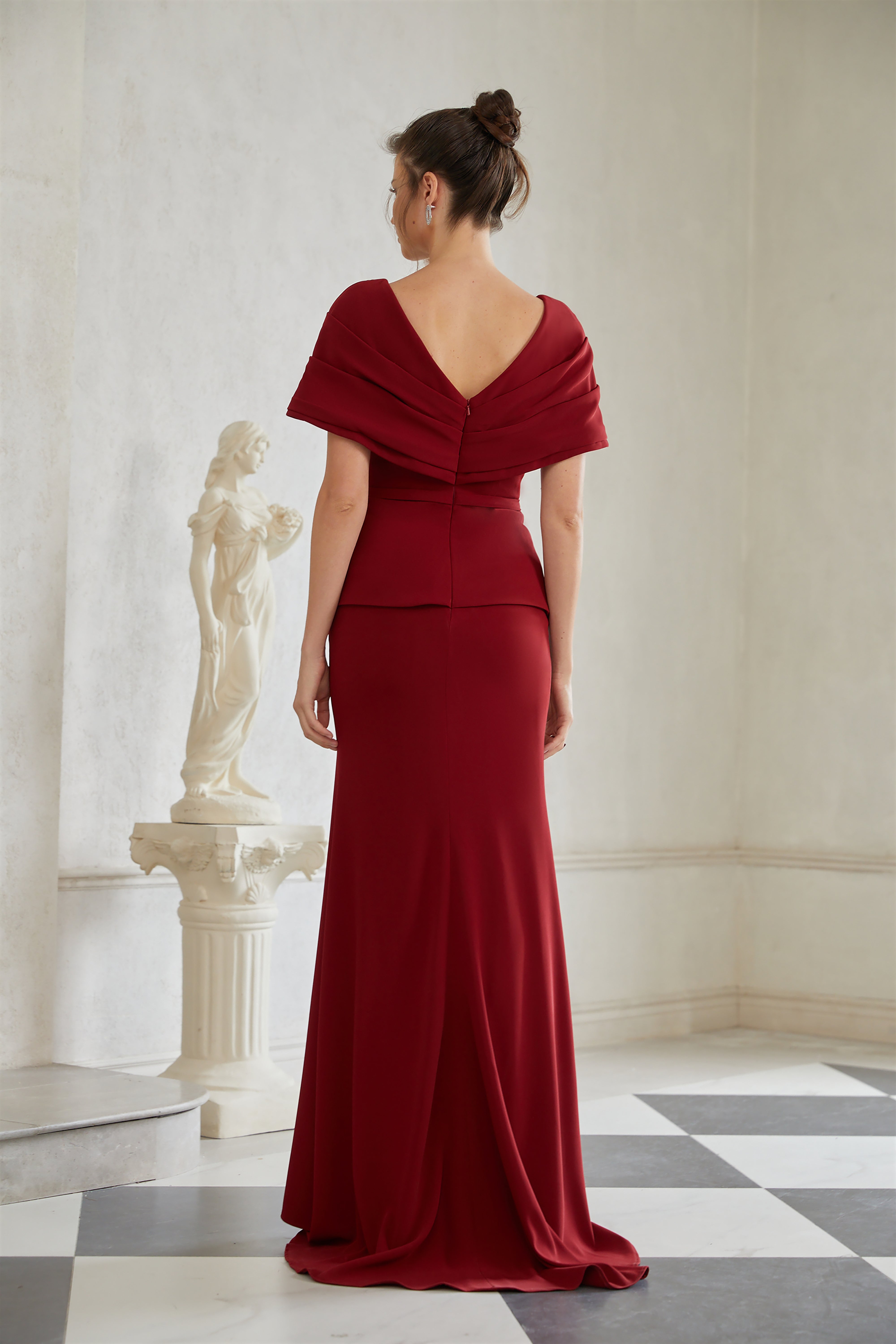 Burgundy Maxi Dress