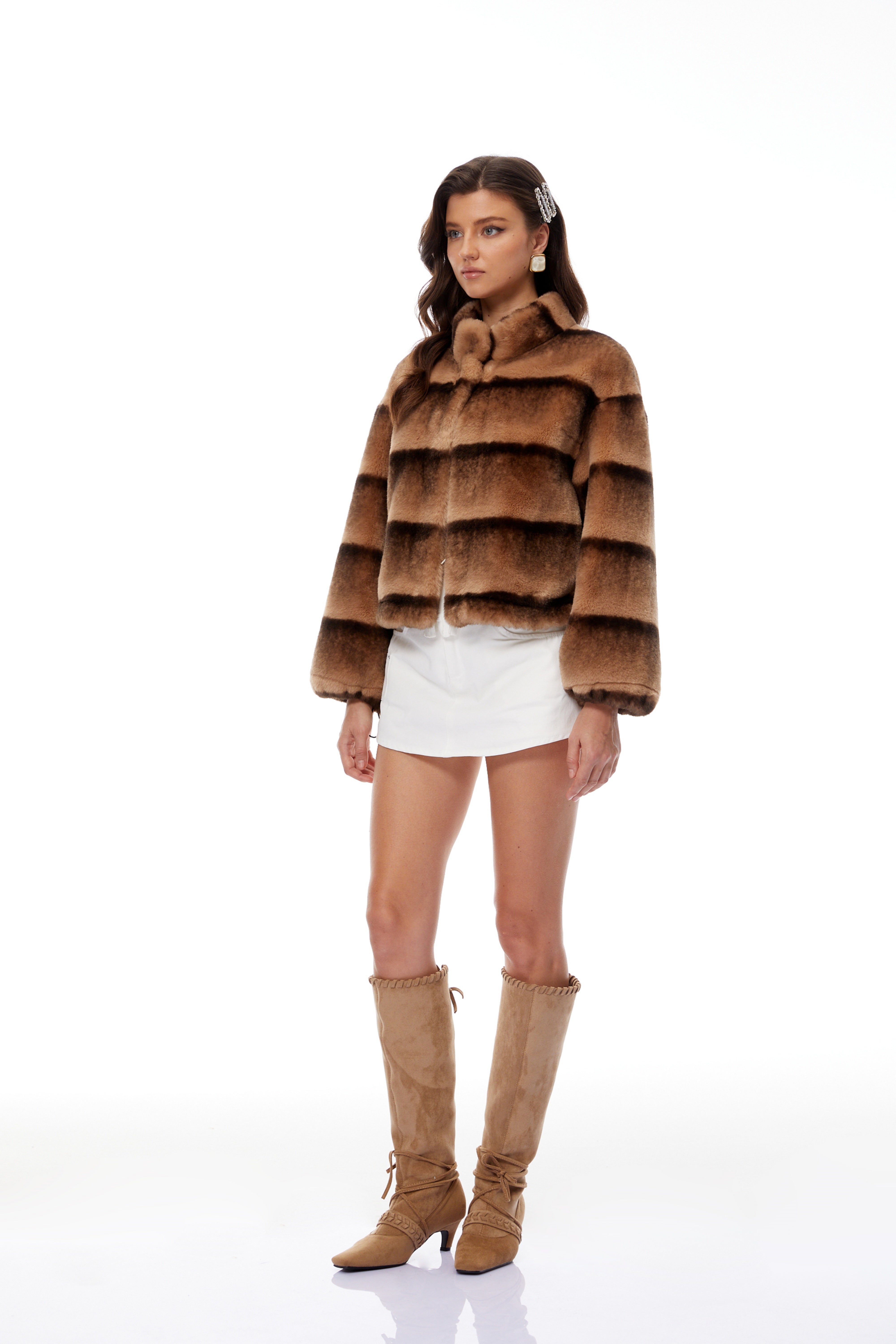 Faux Fur Short Coat