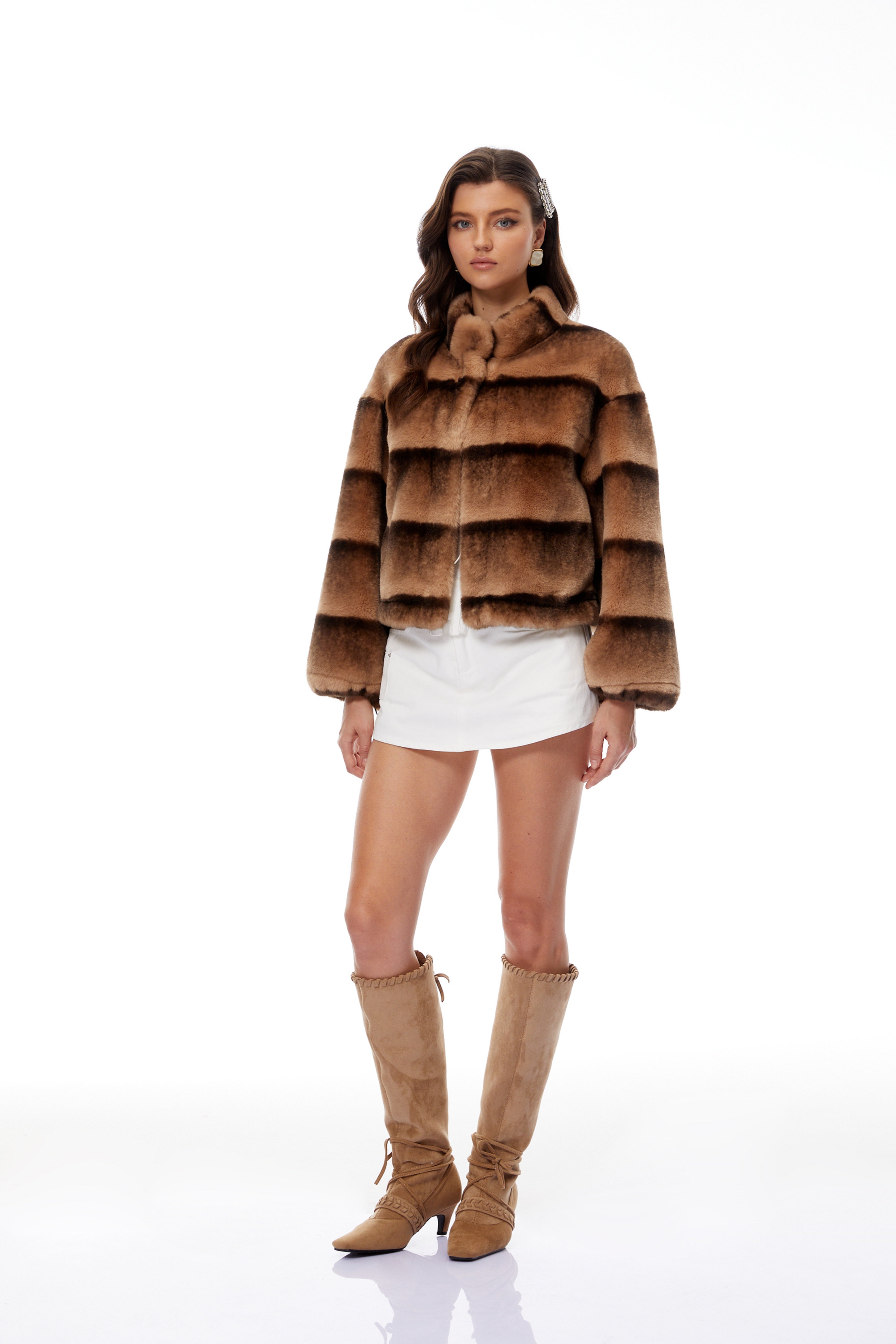 Faux Fur Short Coat