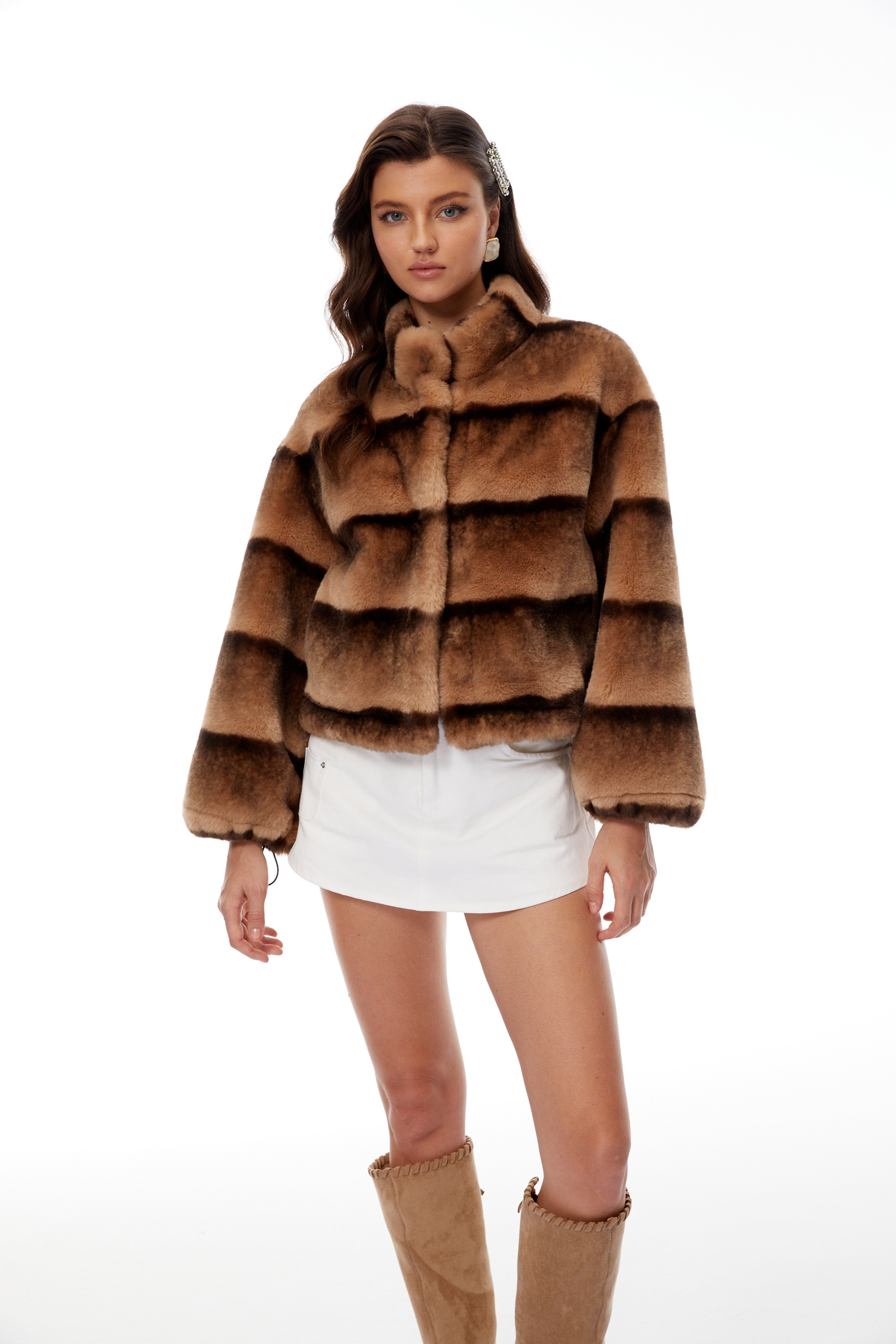 Faux Fur Short Coat