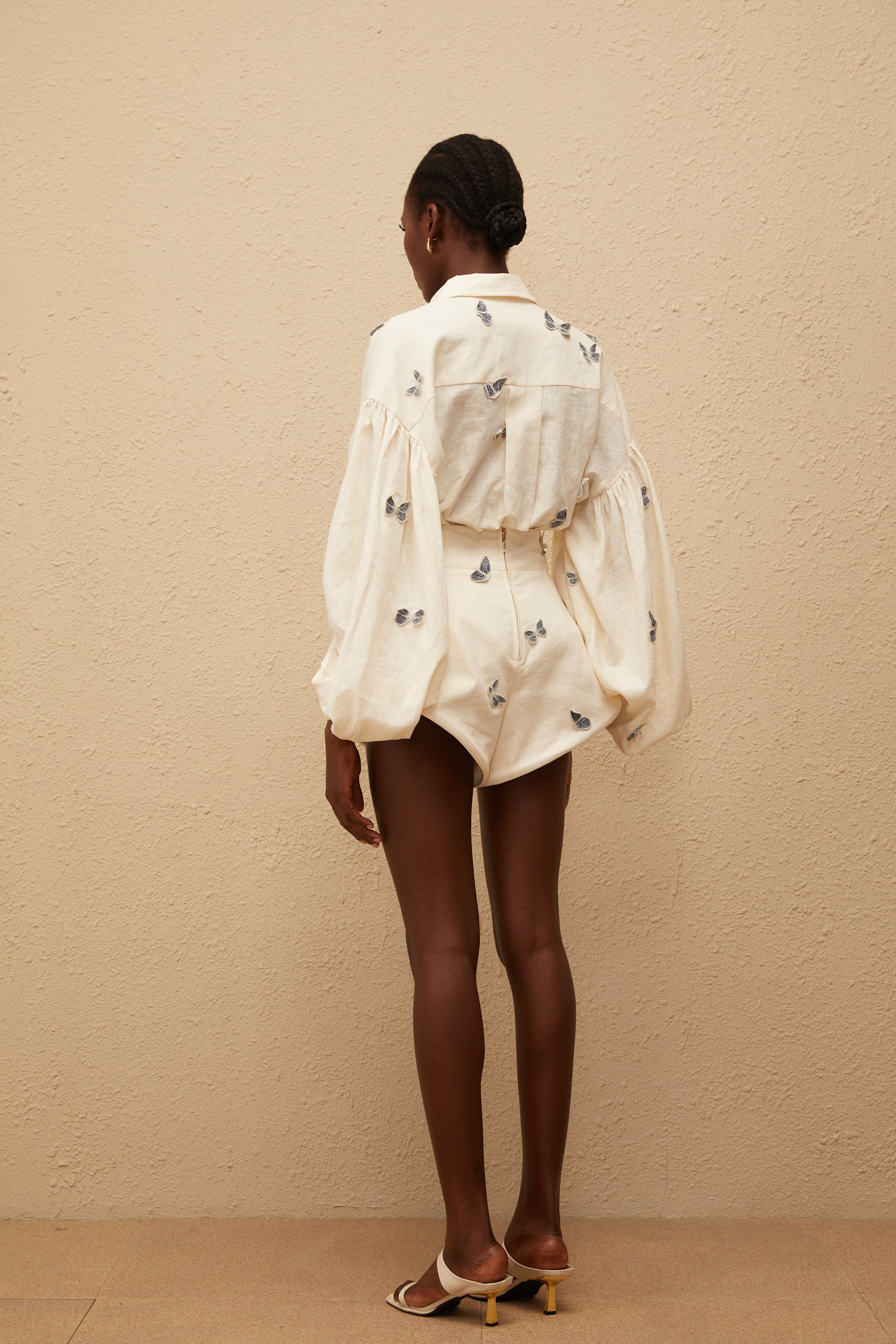 Linen Shirt & Matching Shorts