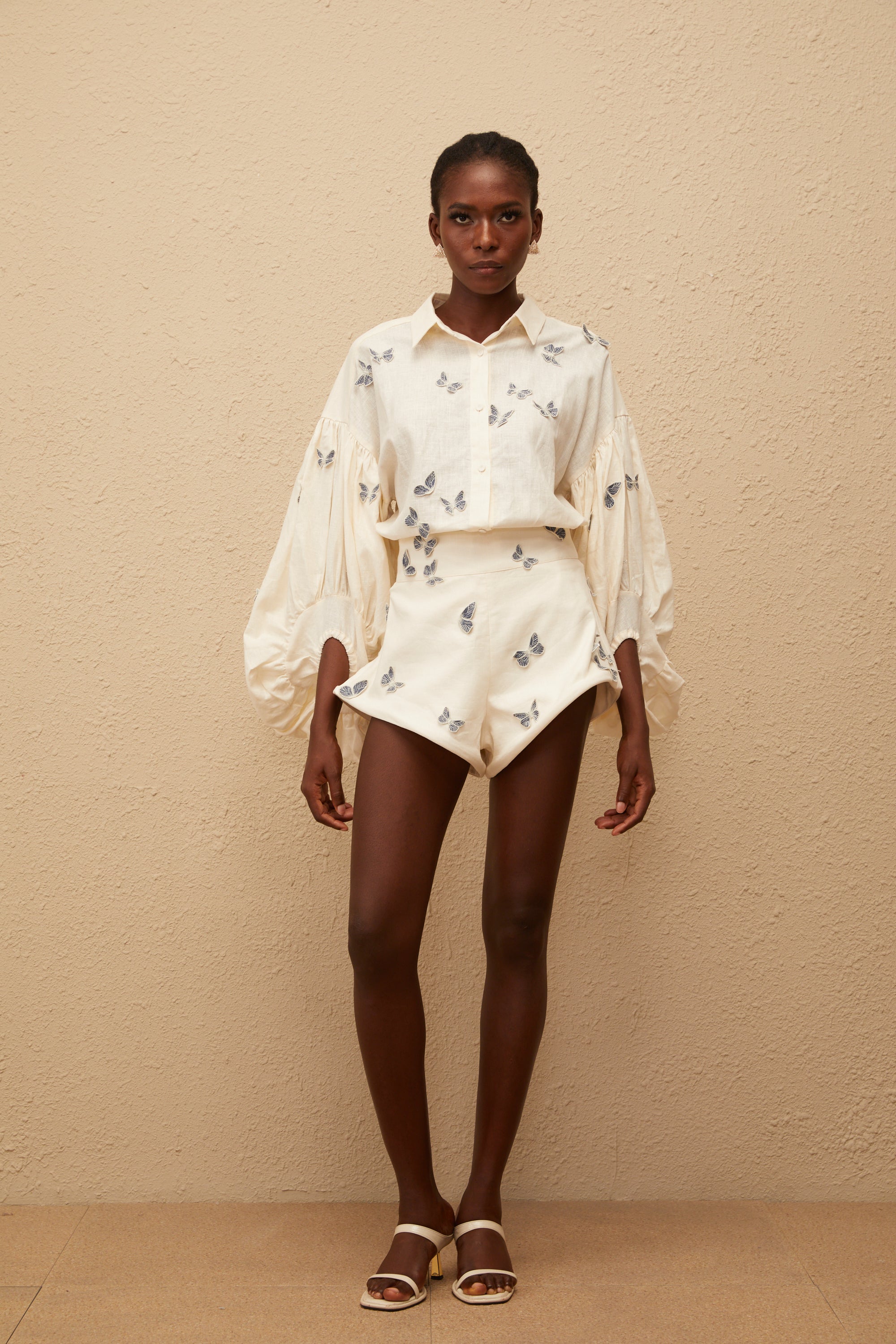 Linen Shirt & Matching Shorts