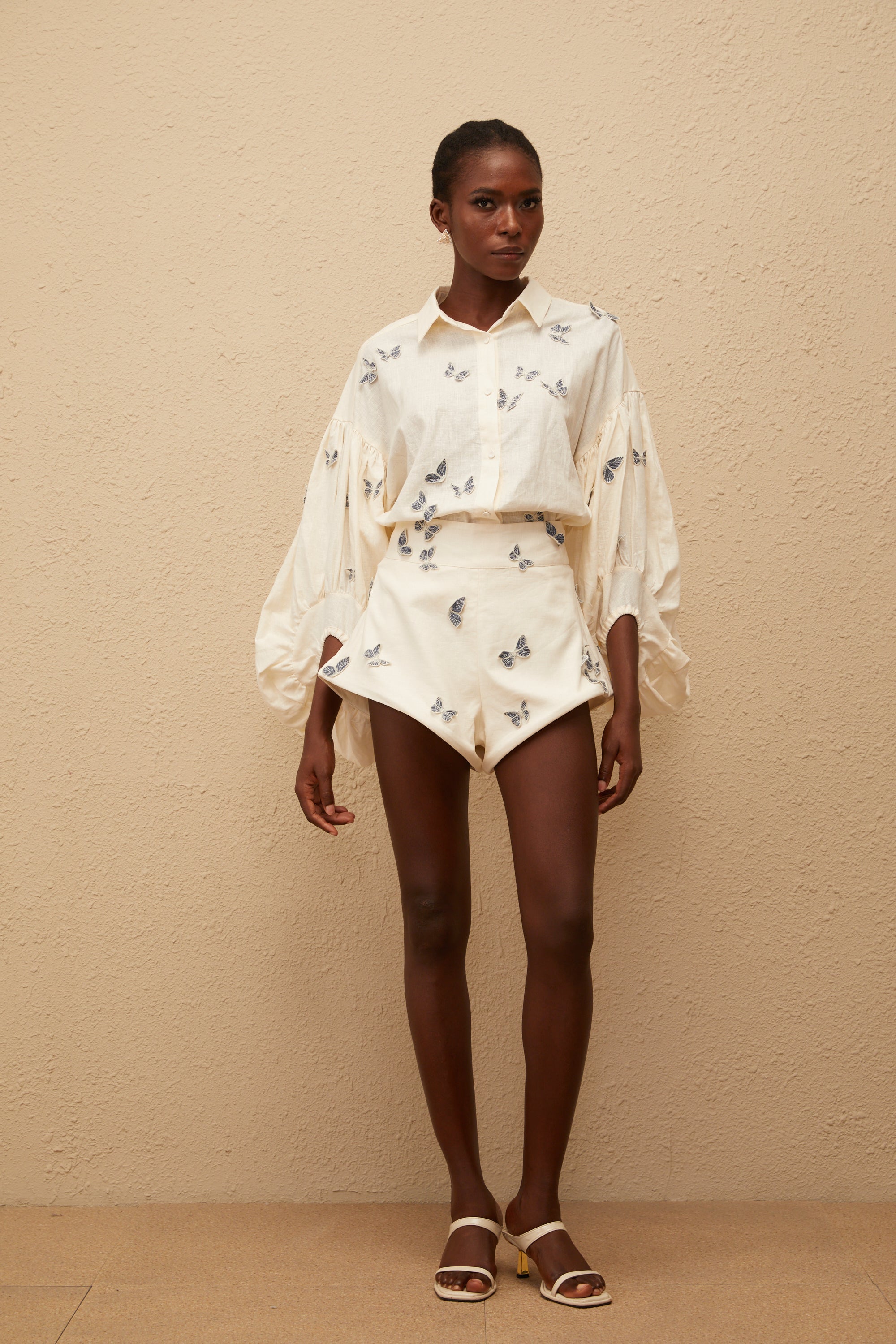 Linen Shirt & Matching Shorts