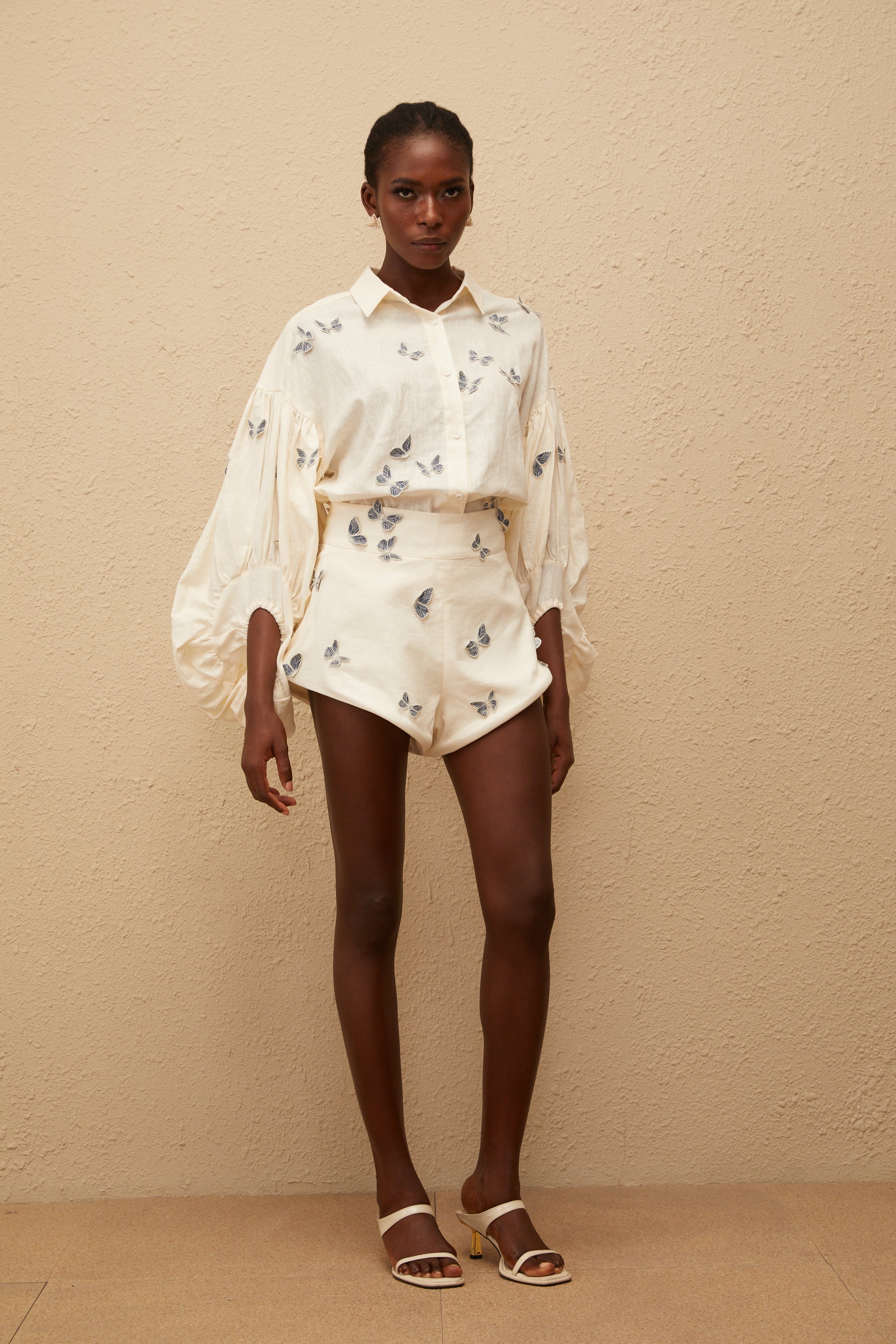 Linen Shirt & Matching Shorts