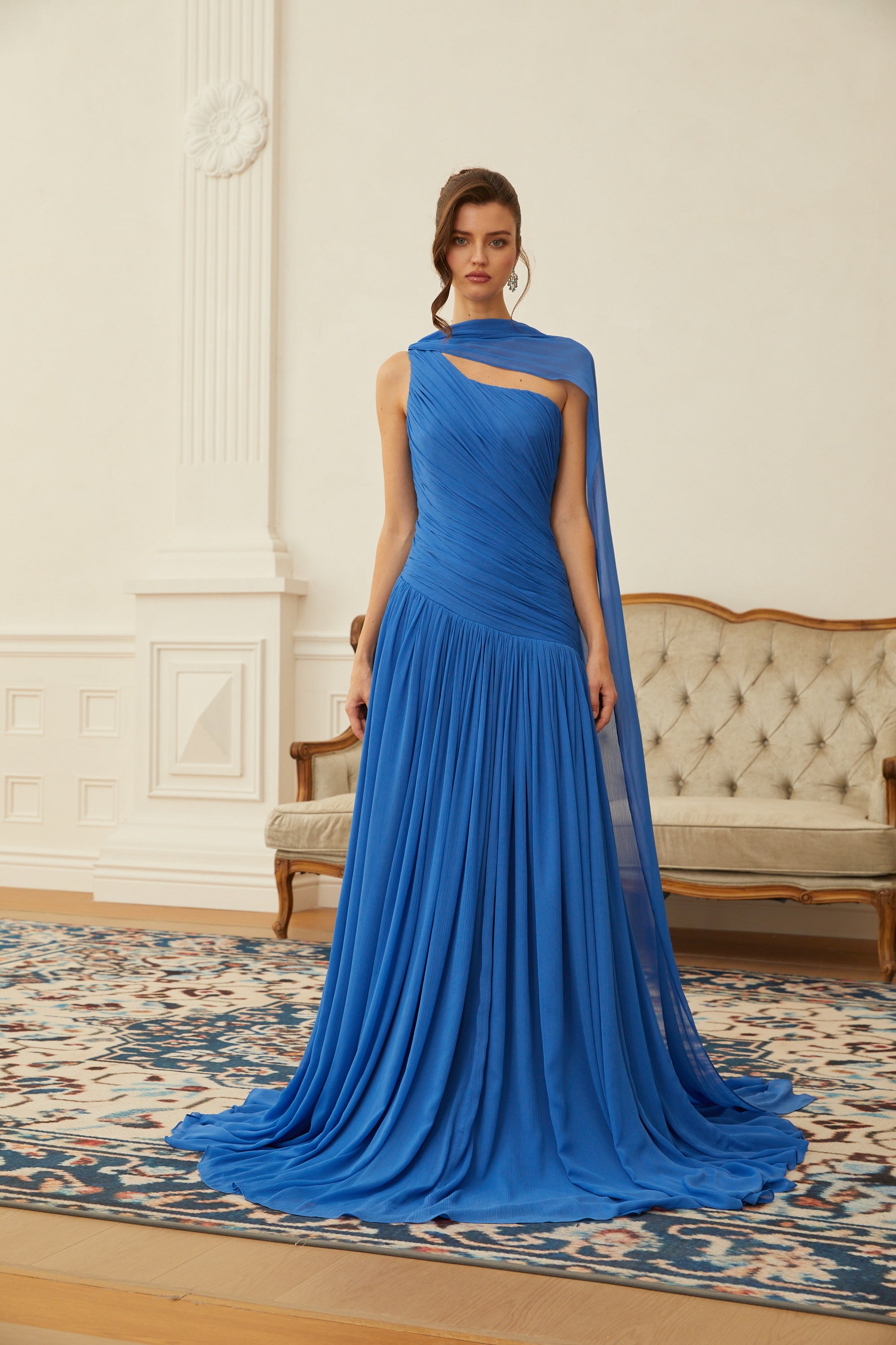 Ruched Maxi Dress