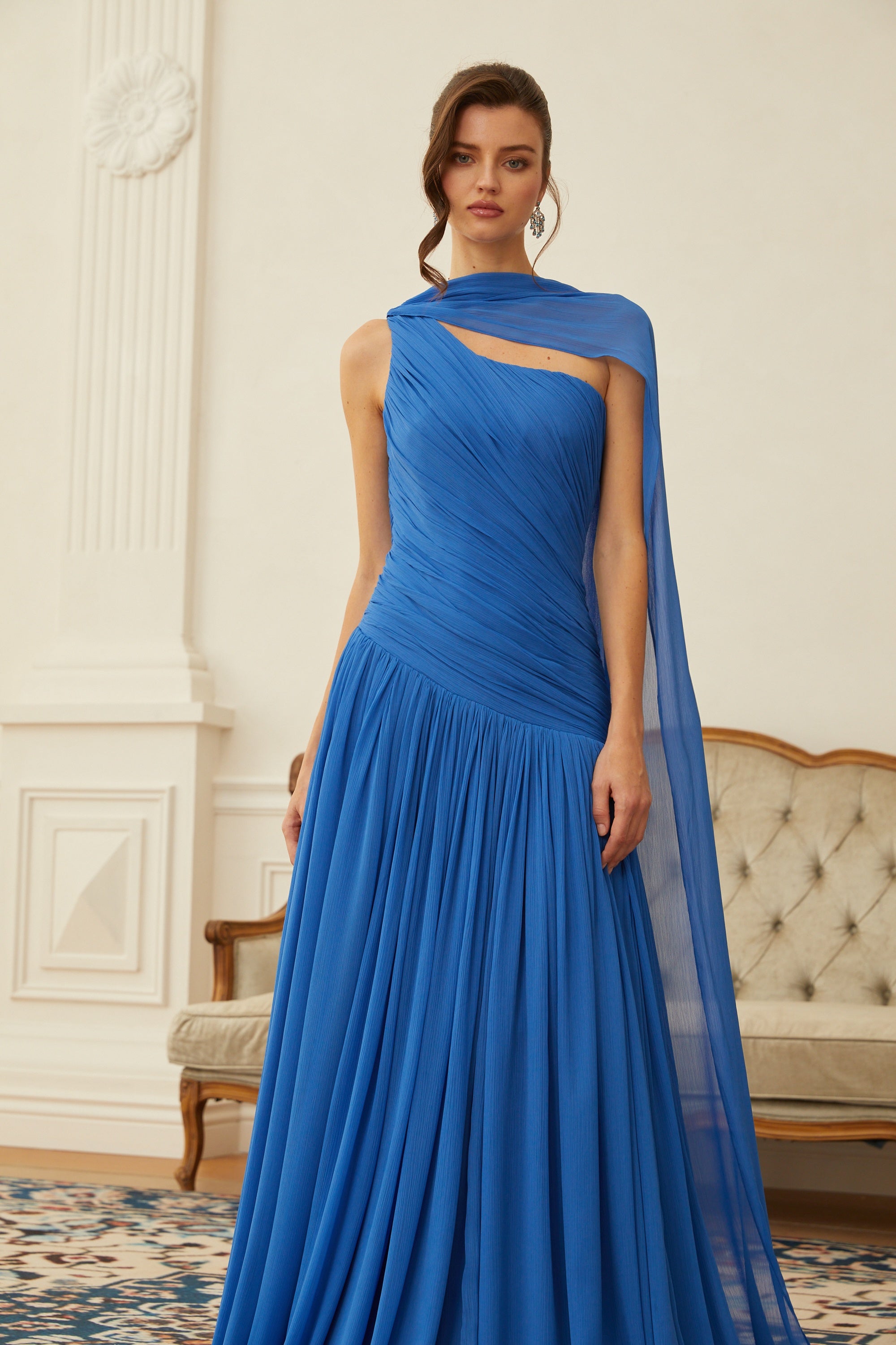 Ruched Maxi Dress