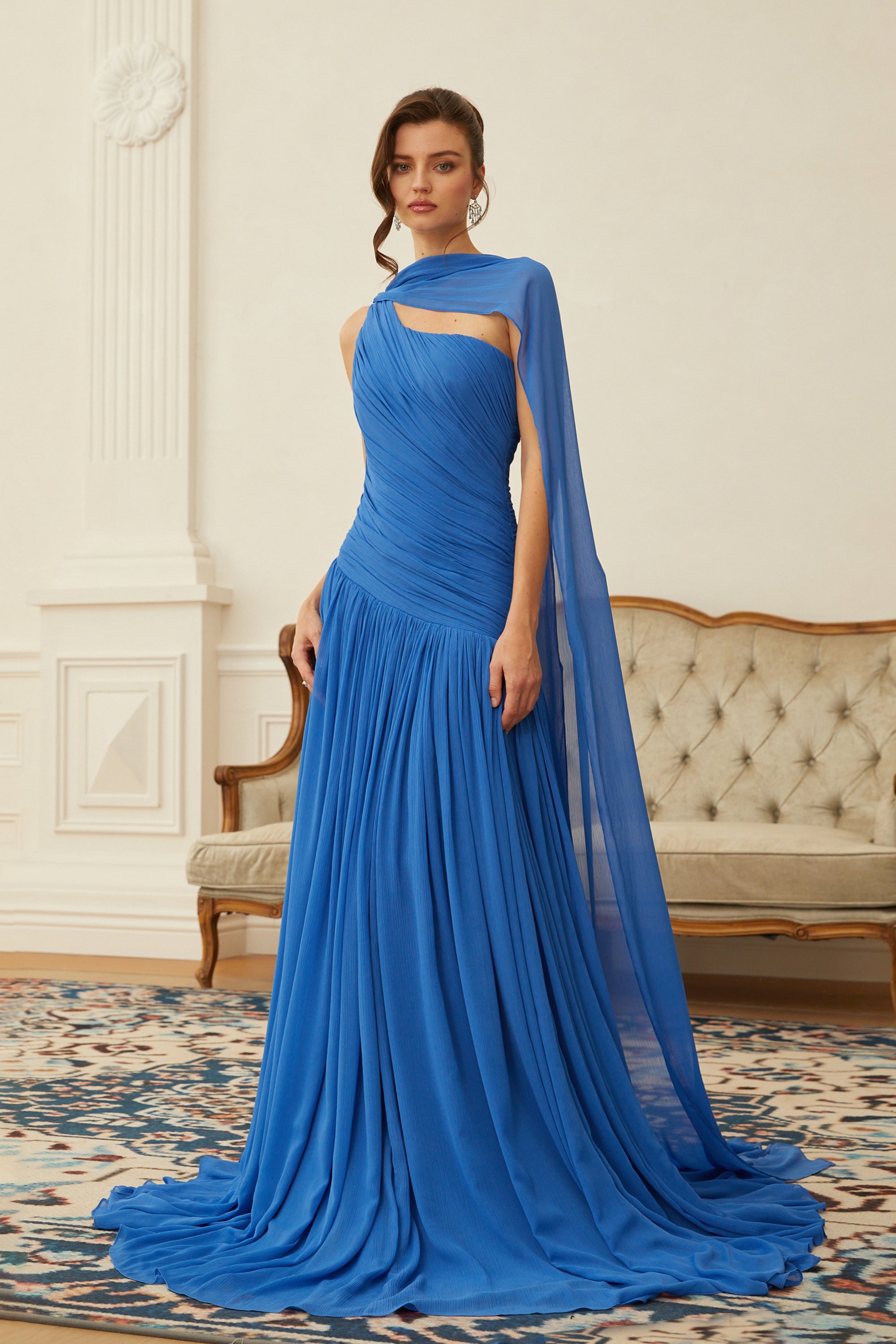 Ruched Maxi Dress