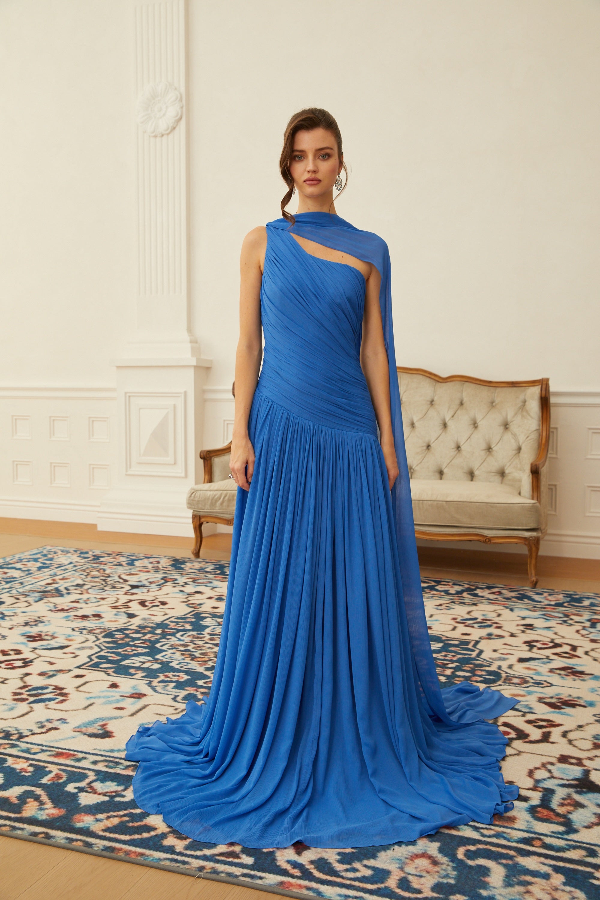 Ruched Maxi Dress