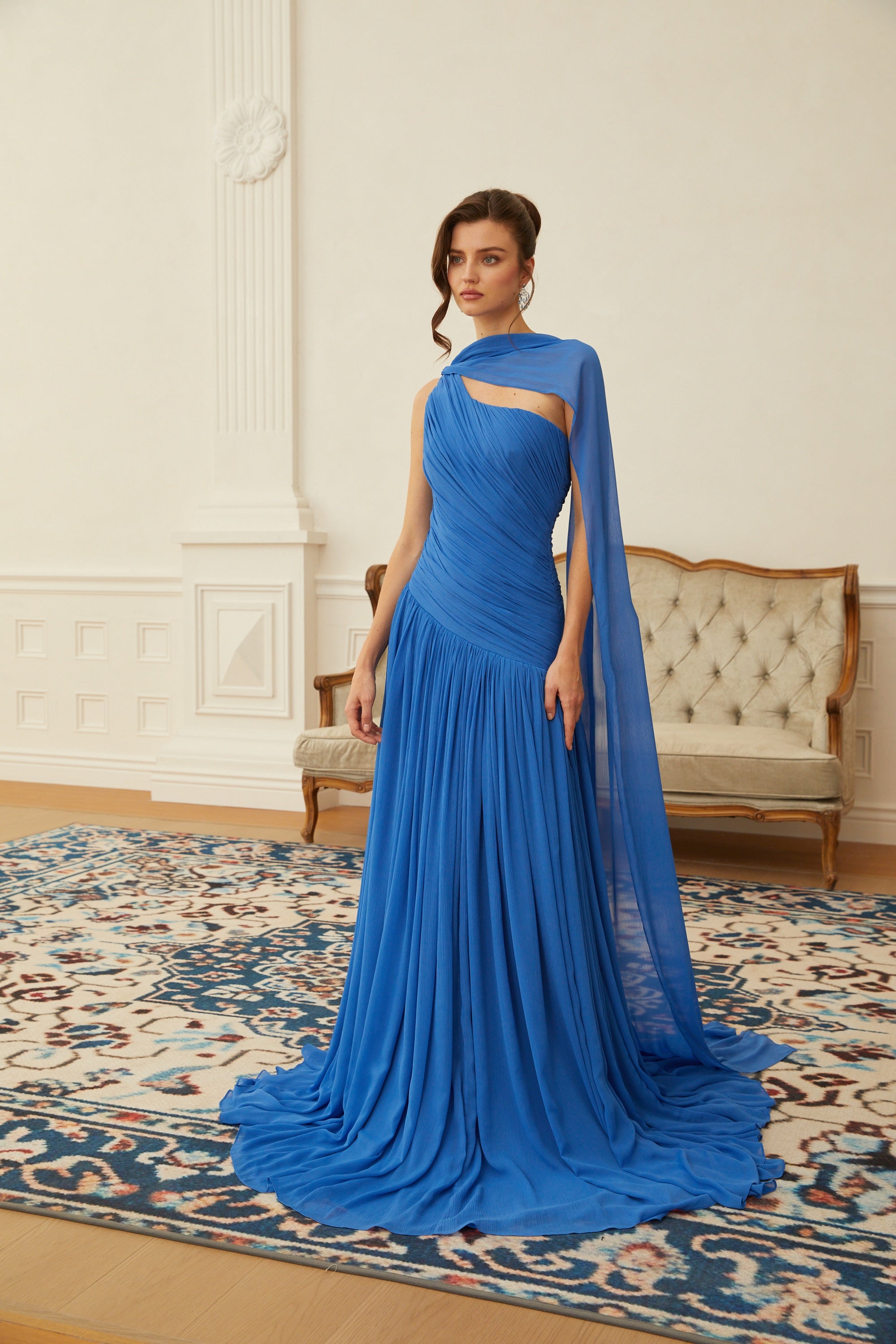 Ruched Maxi Dress