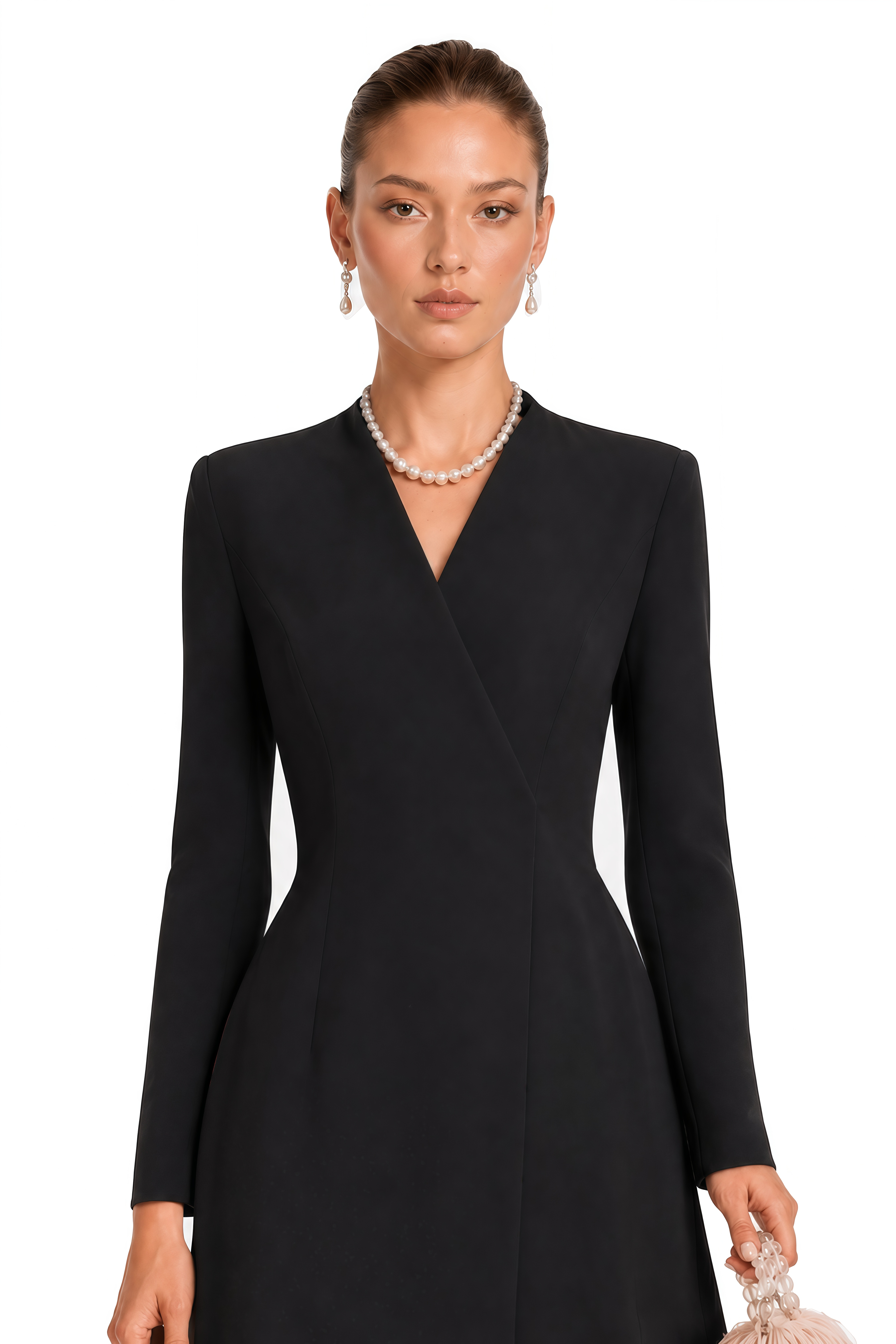 Enora Barrel Design Jacket & Skirt Set