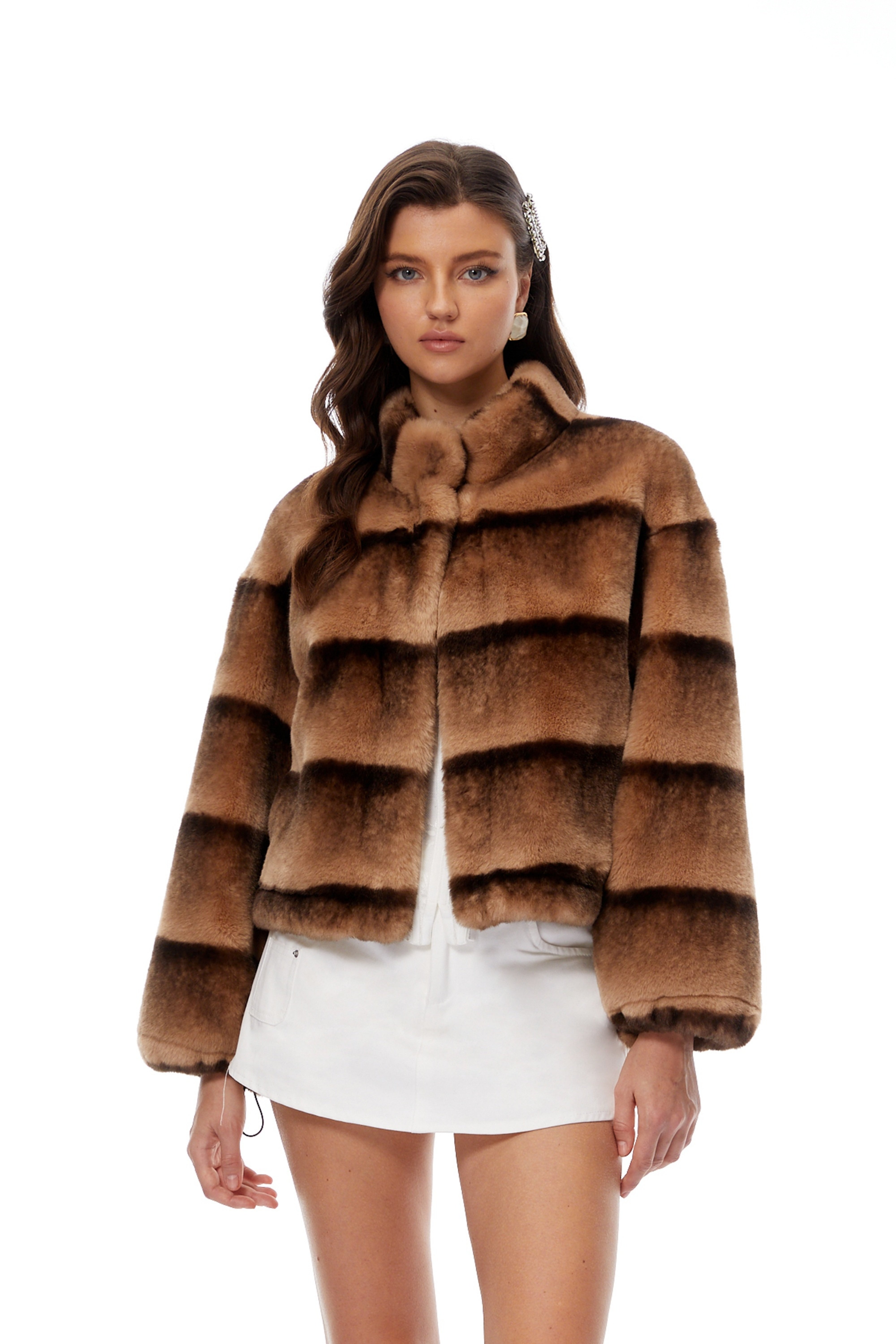 Faux Fur Short Coat