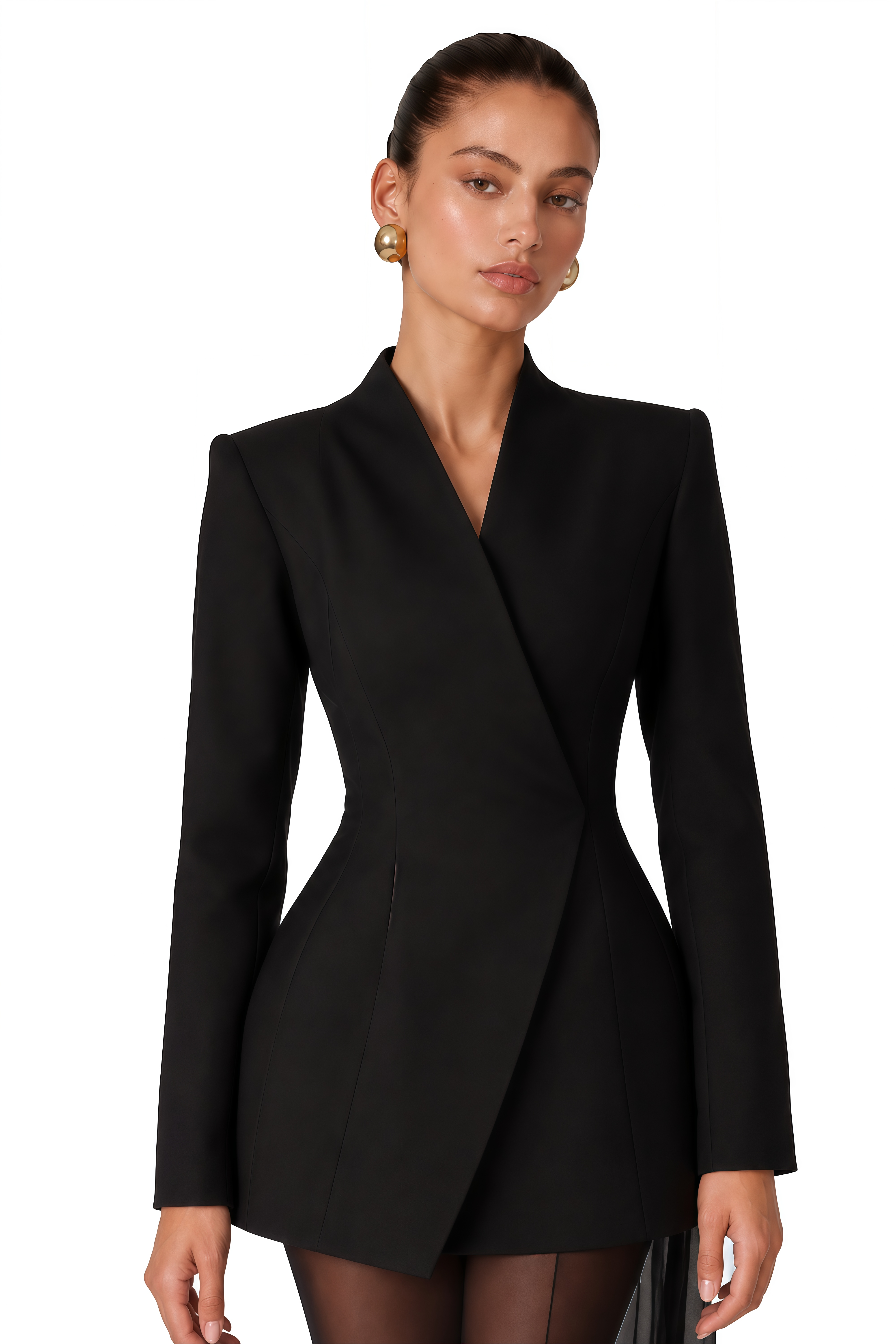 Enora Barrel Design Jacket & Skirt Set