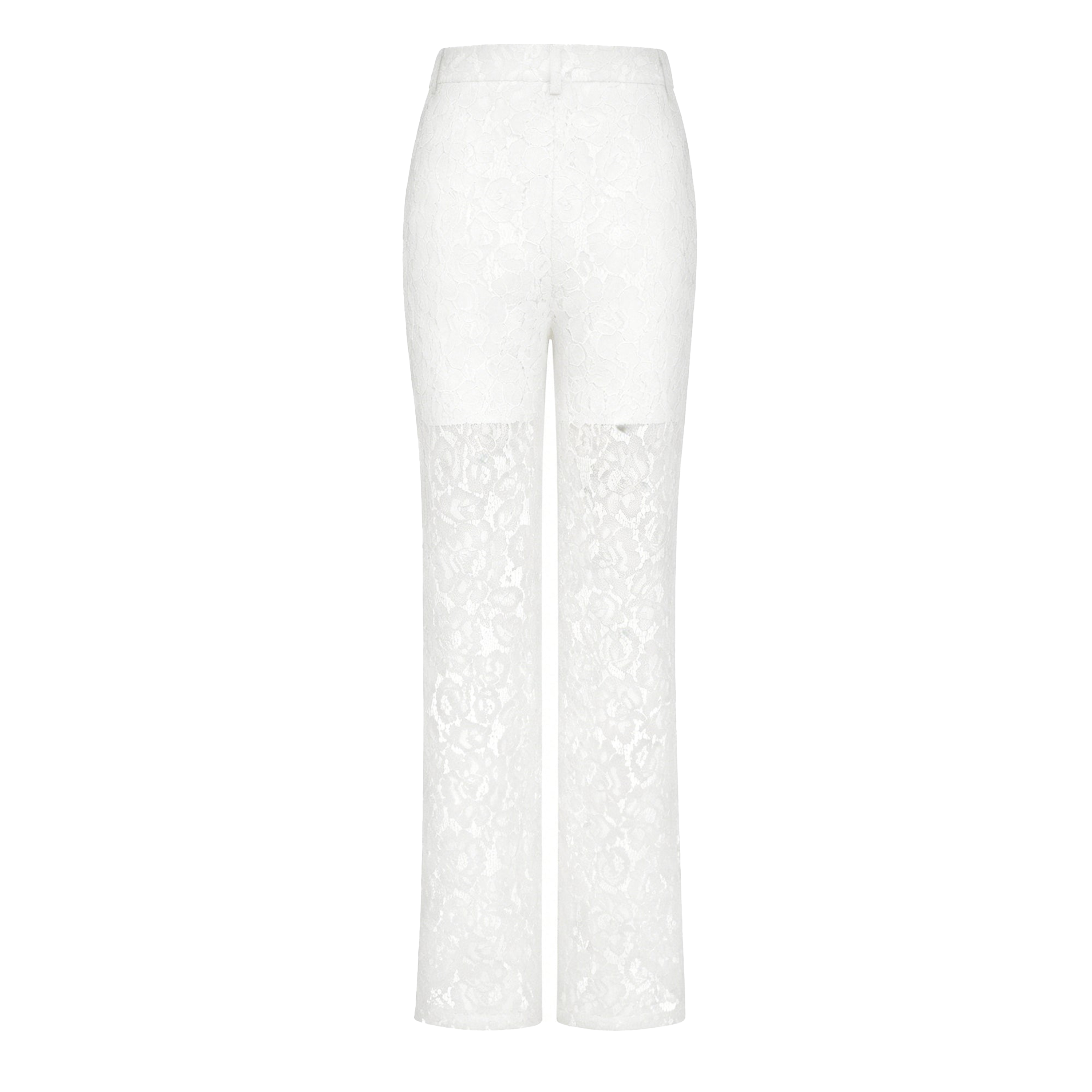 Zoé Sheer Lace Blazer & Trousers Matching Set