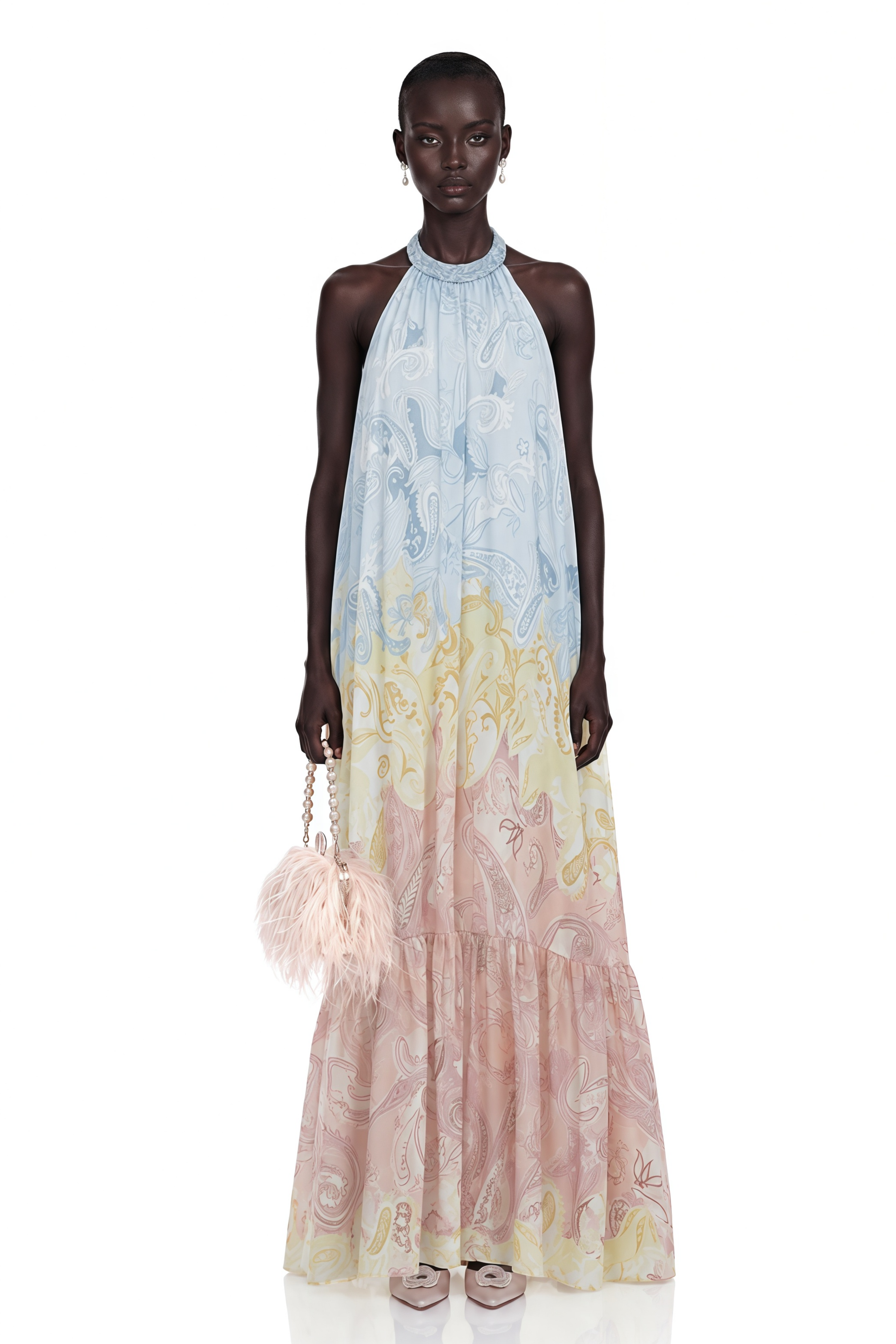 Cassidy Multicolor Floral Maxi Dress