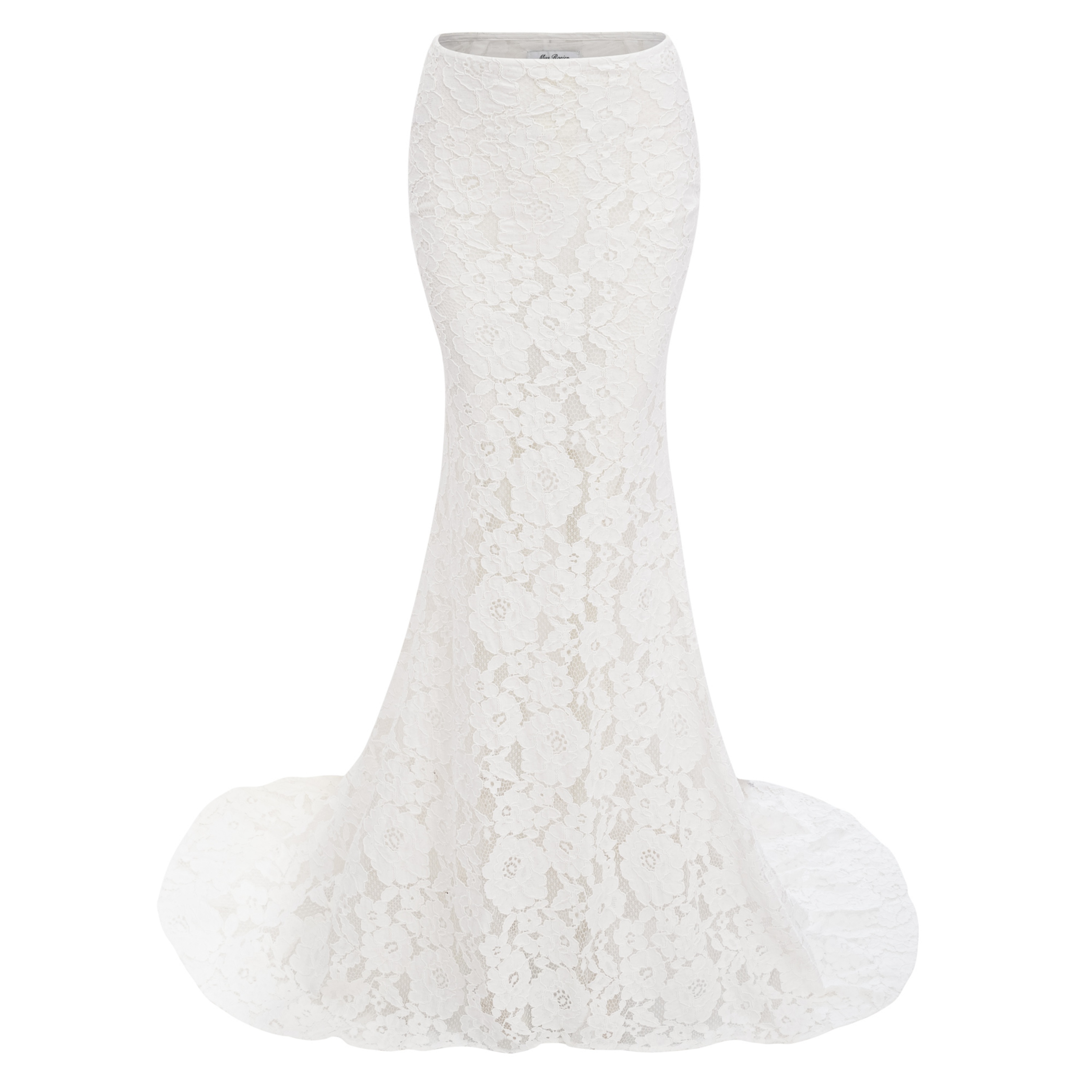 Adèle White Short Sleeve Floral Blouse & Mermaid Skirt Set
