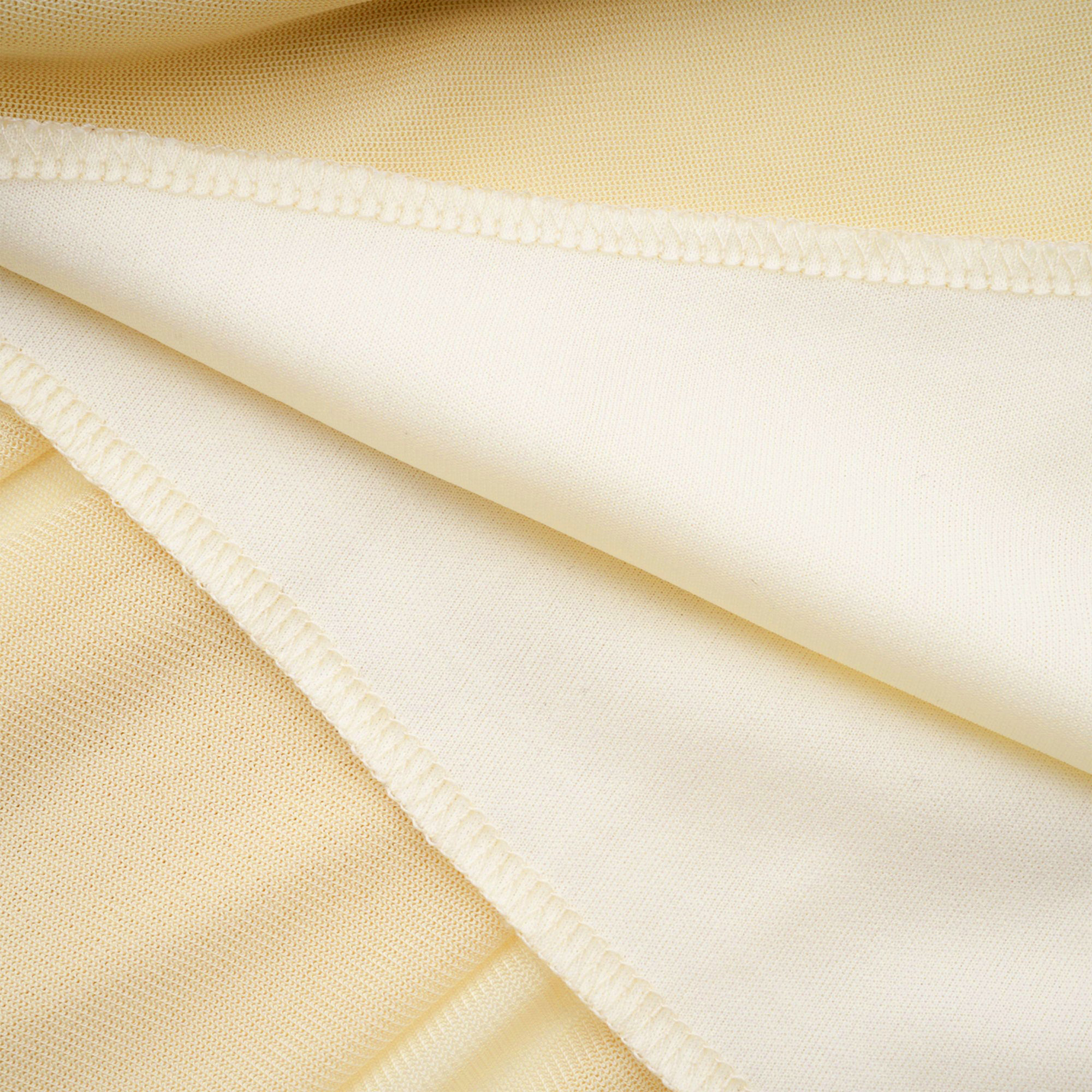 Annabelle Yellow Lantern Sleeve Pleated Maxi Dress