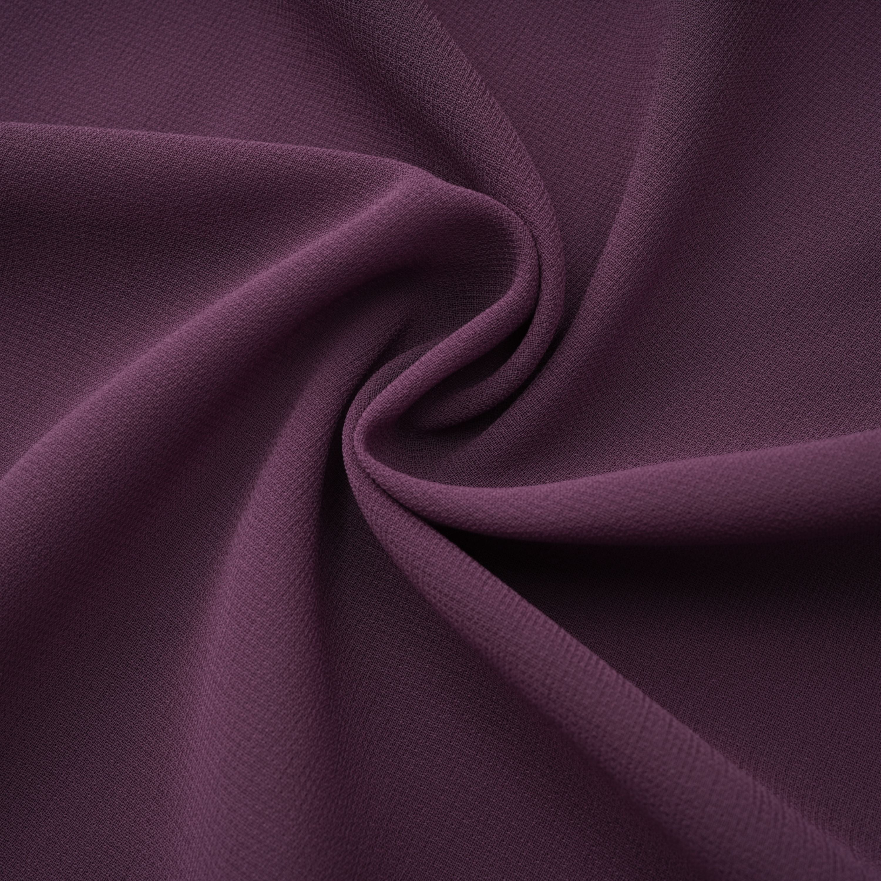 Purple Chiffon Pleated Maxi Dress with Choker Neck and Off-the-Shoulder Sleeves