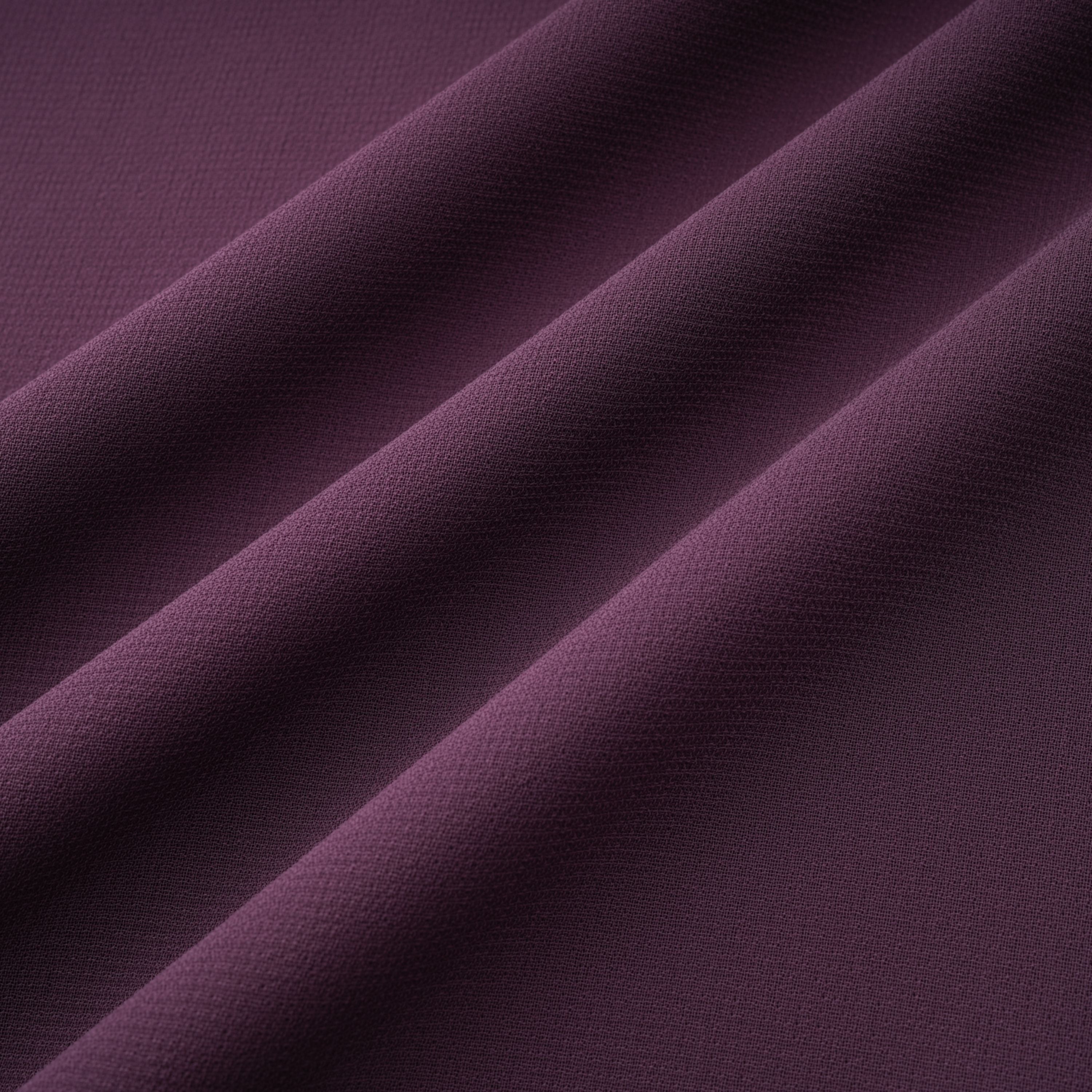 Purple Chiffon Pleated Maxi Dress with Choker Neck and Off-the-Shoulder Sleeves