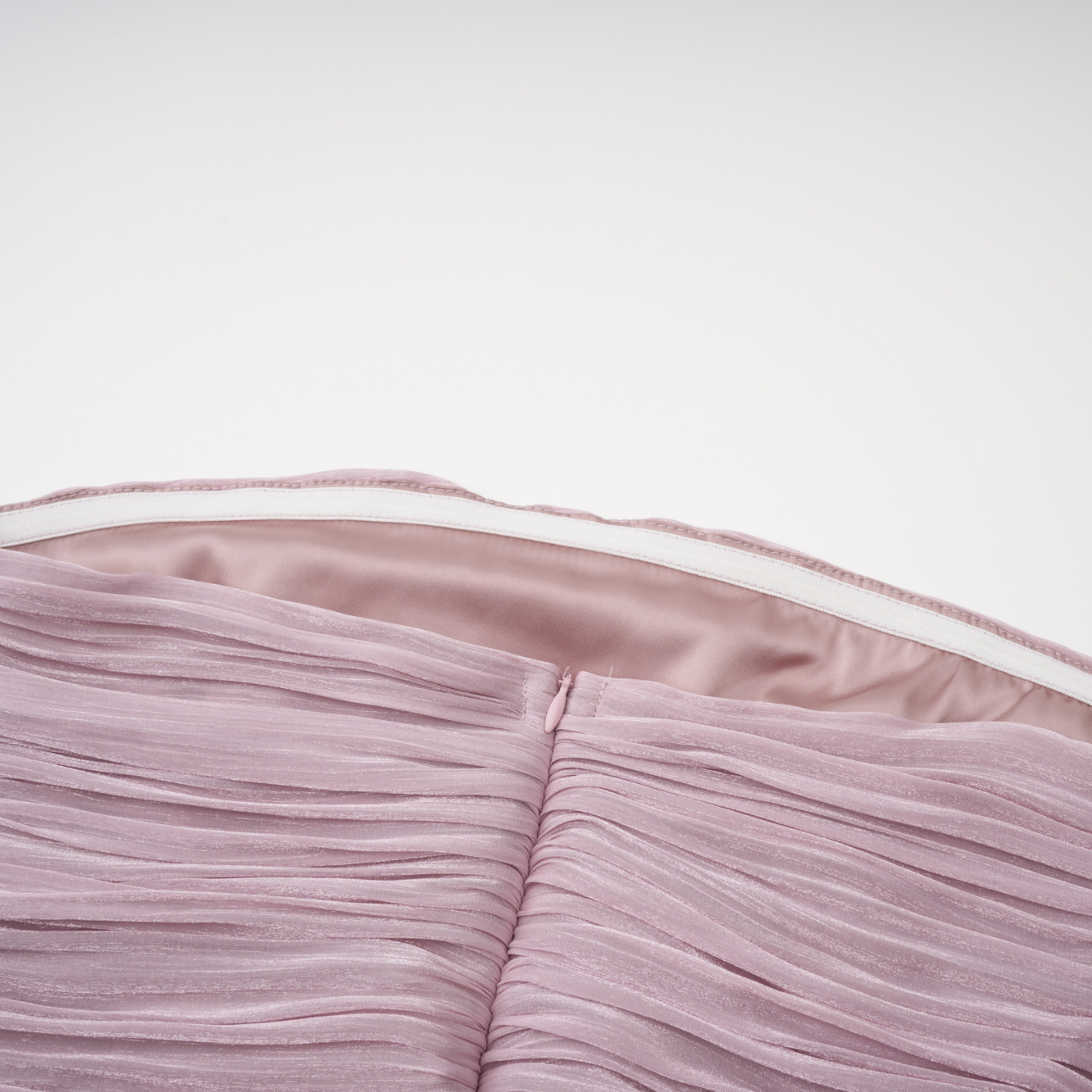 Belinha Soft lilac Ruched Corset Maxi Dress