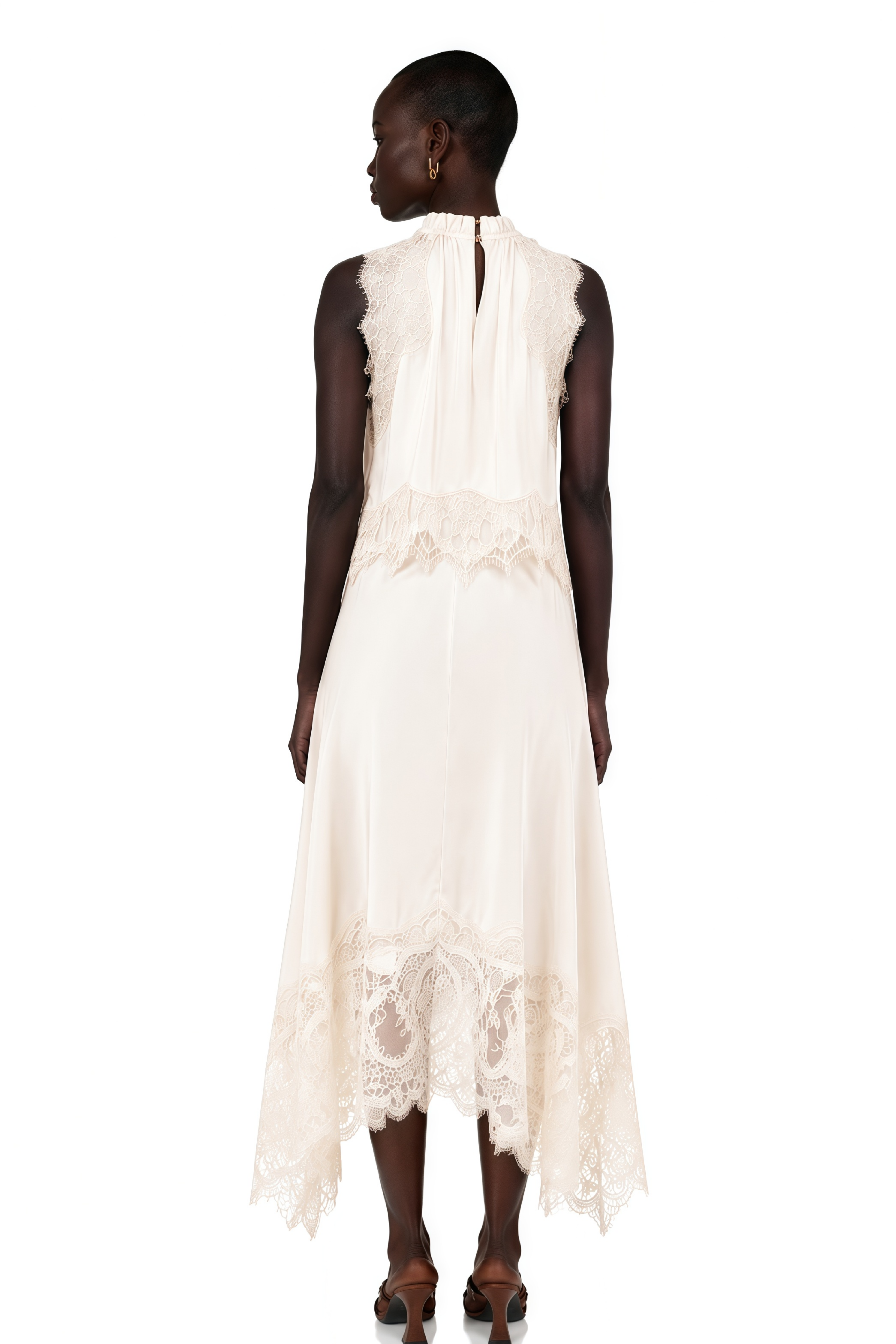 Florence White Lace Panel Top & Skirt Set – Miss Rosier - Women's
