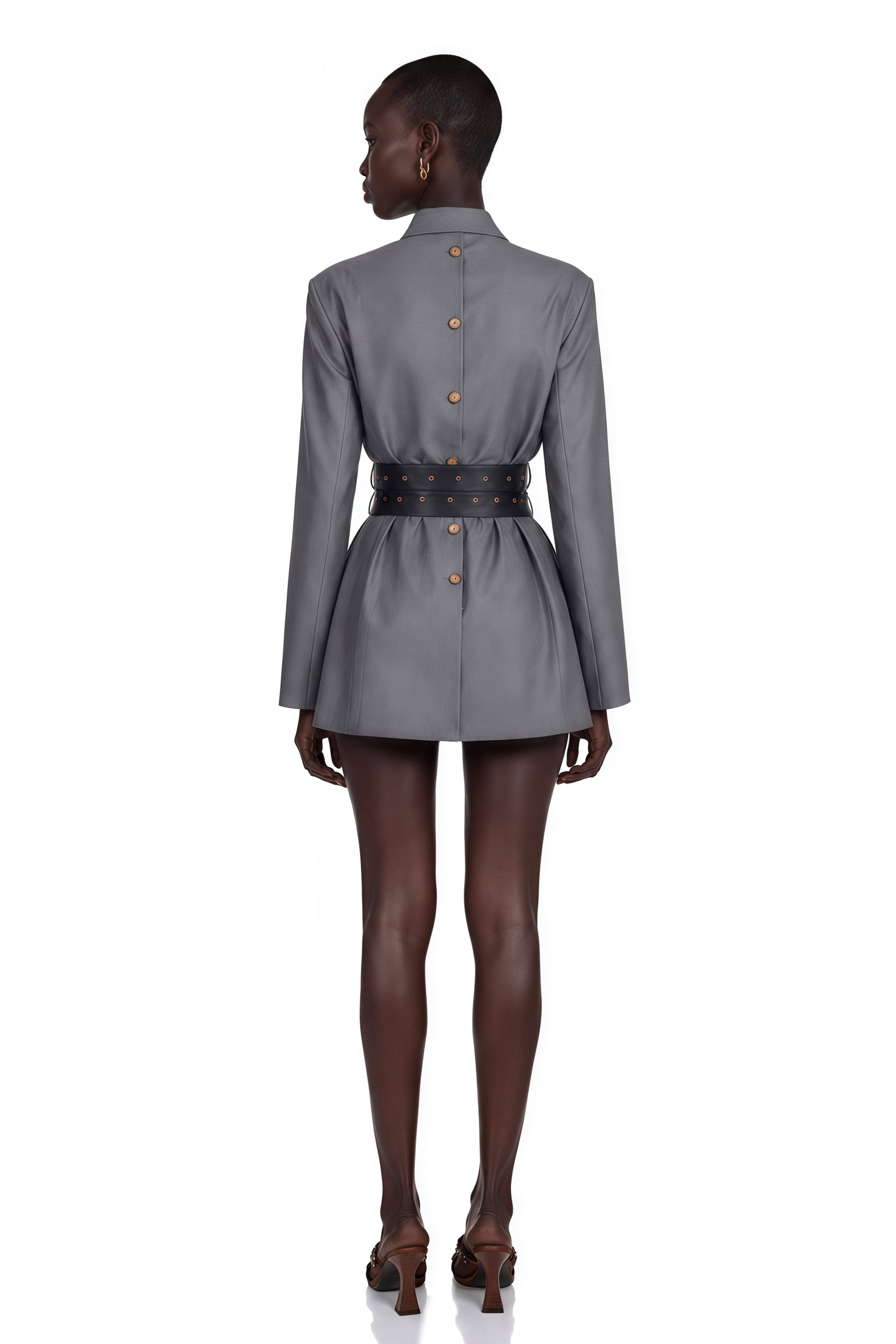Thérèse Belted Waist Blazer