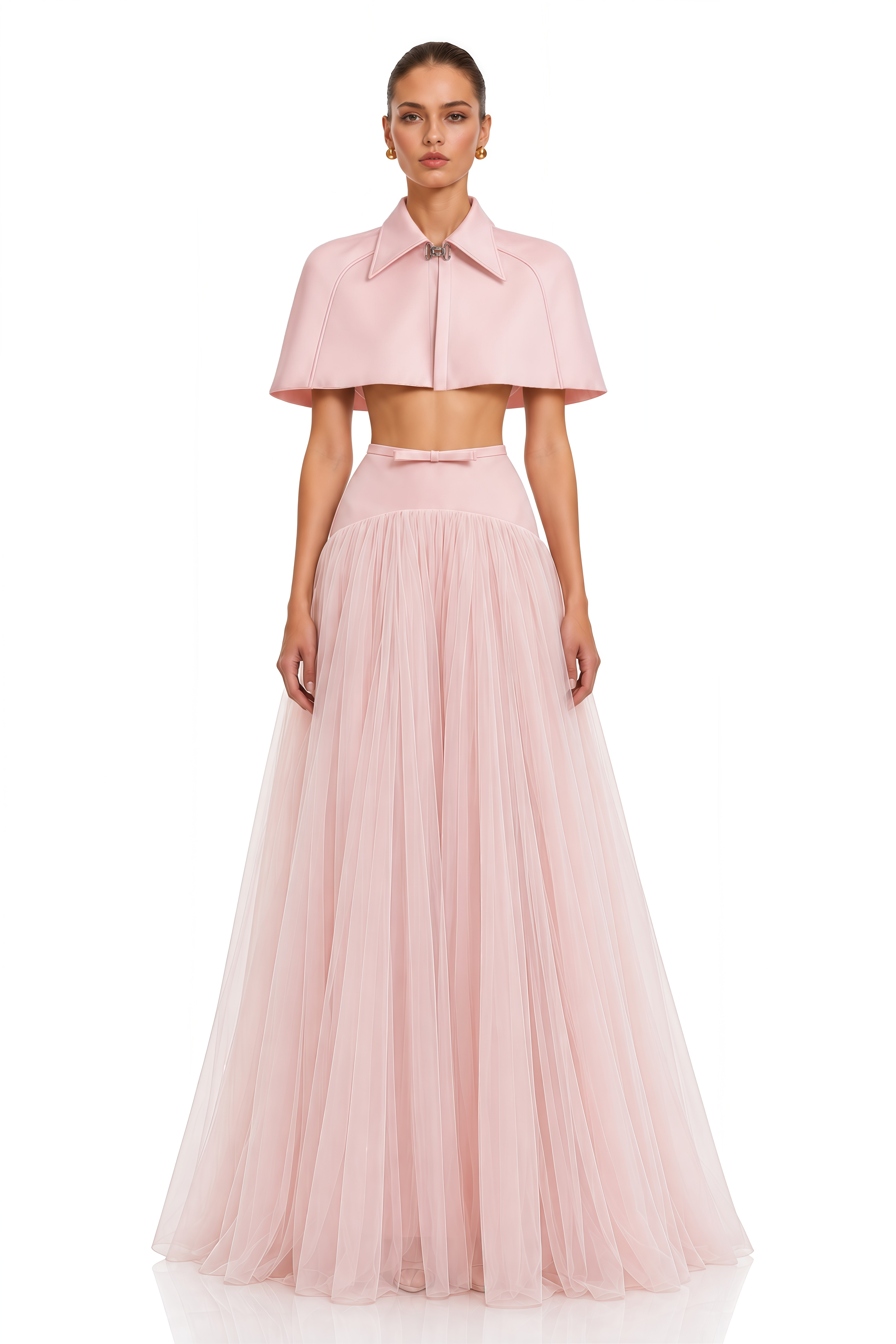 Clara Pink Cape Top & Tulle Skirt Set – Miss Rosier - Women's