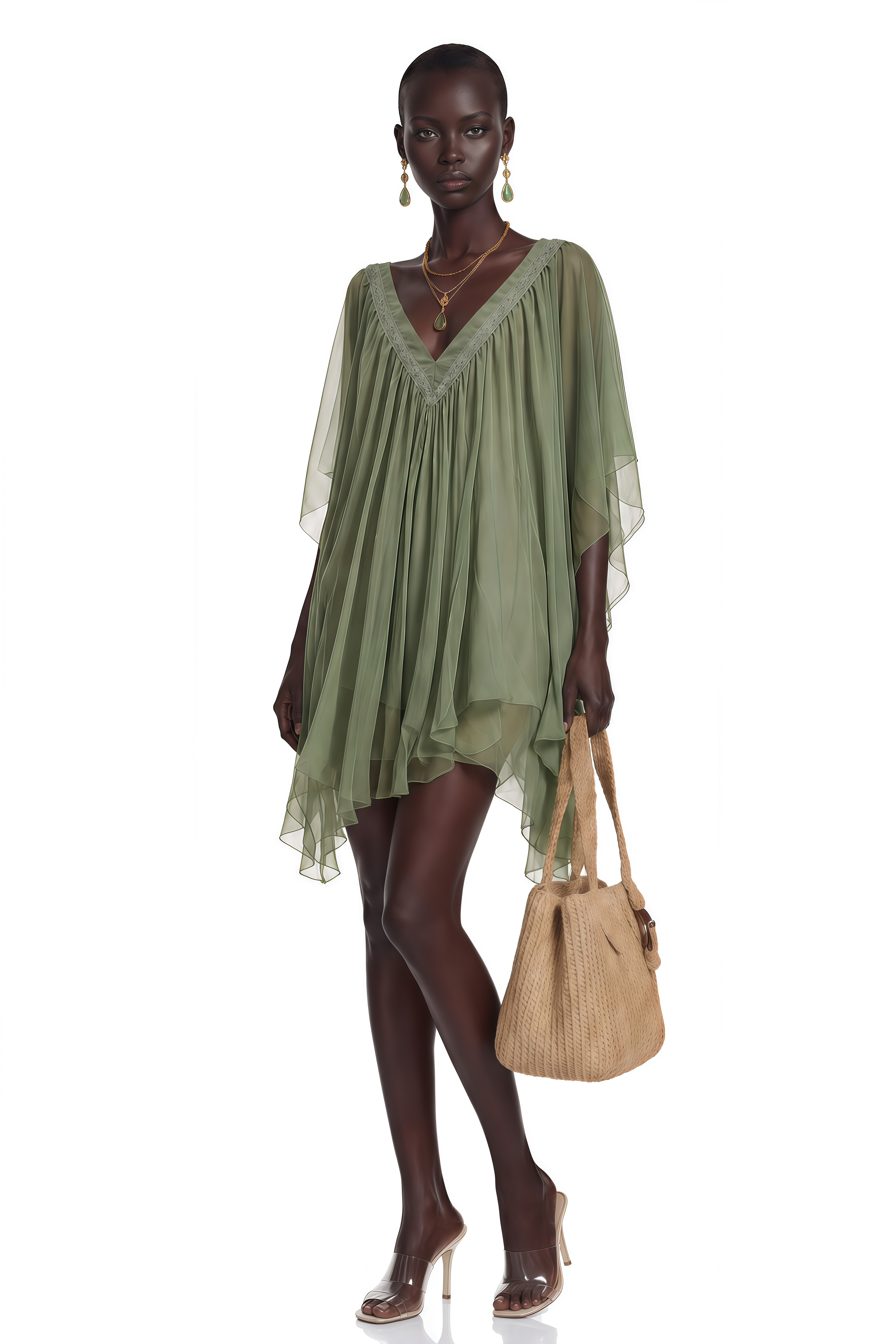 emerald green mini dress long sleeve Cyrielle Chiffon Cape – Miss Rosier Satin Color:Midnight Shimmer Floral wide shoulder Buy Coffee Mens Dress Elegant chiffon shapes this