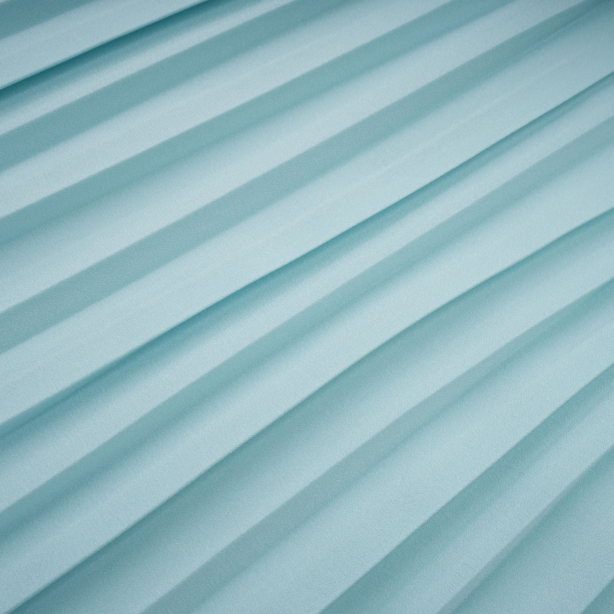 Light blue strapless gown with sweetheart neckline and pleated skirt