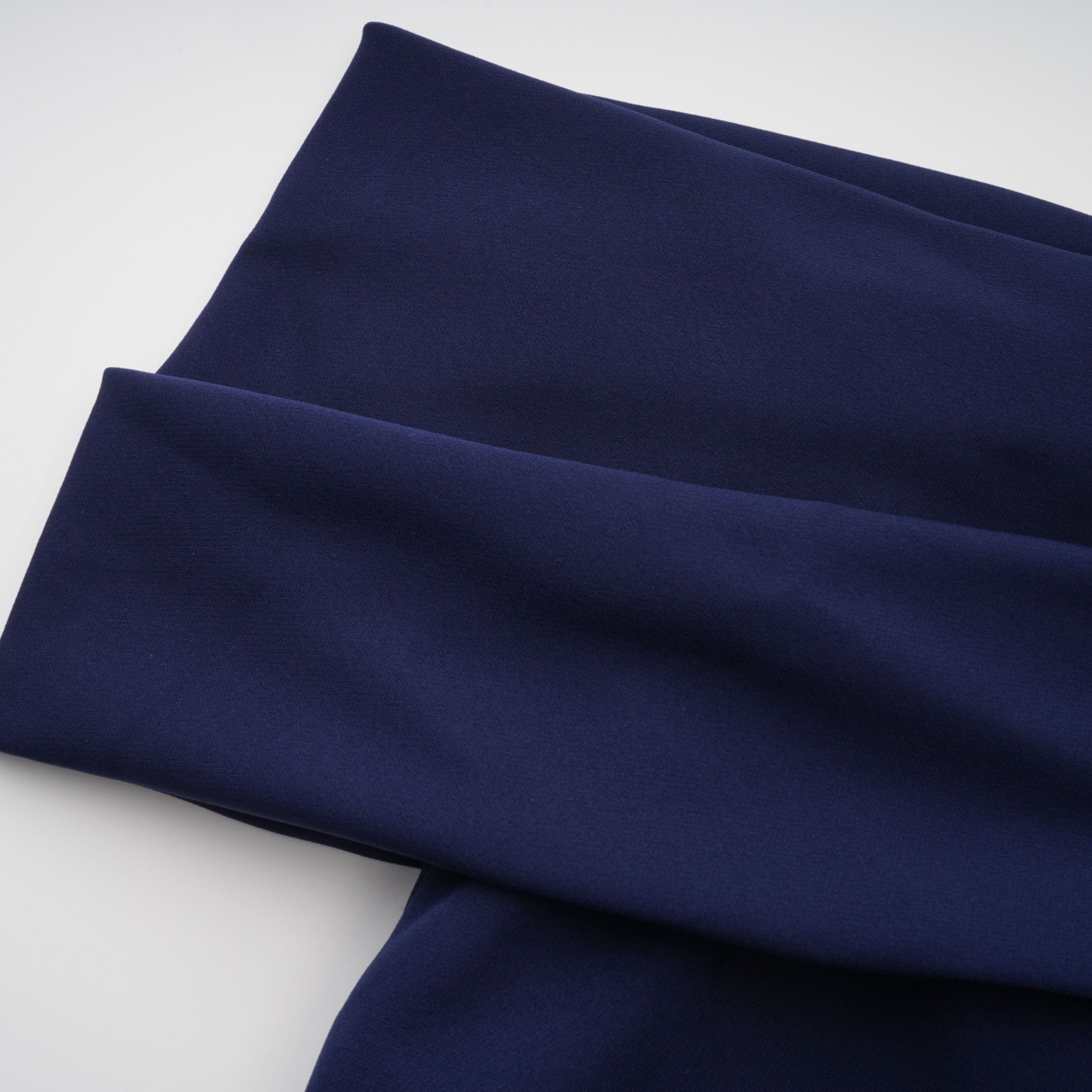 Navy Blue Ribbon Design Midi Dress